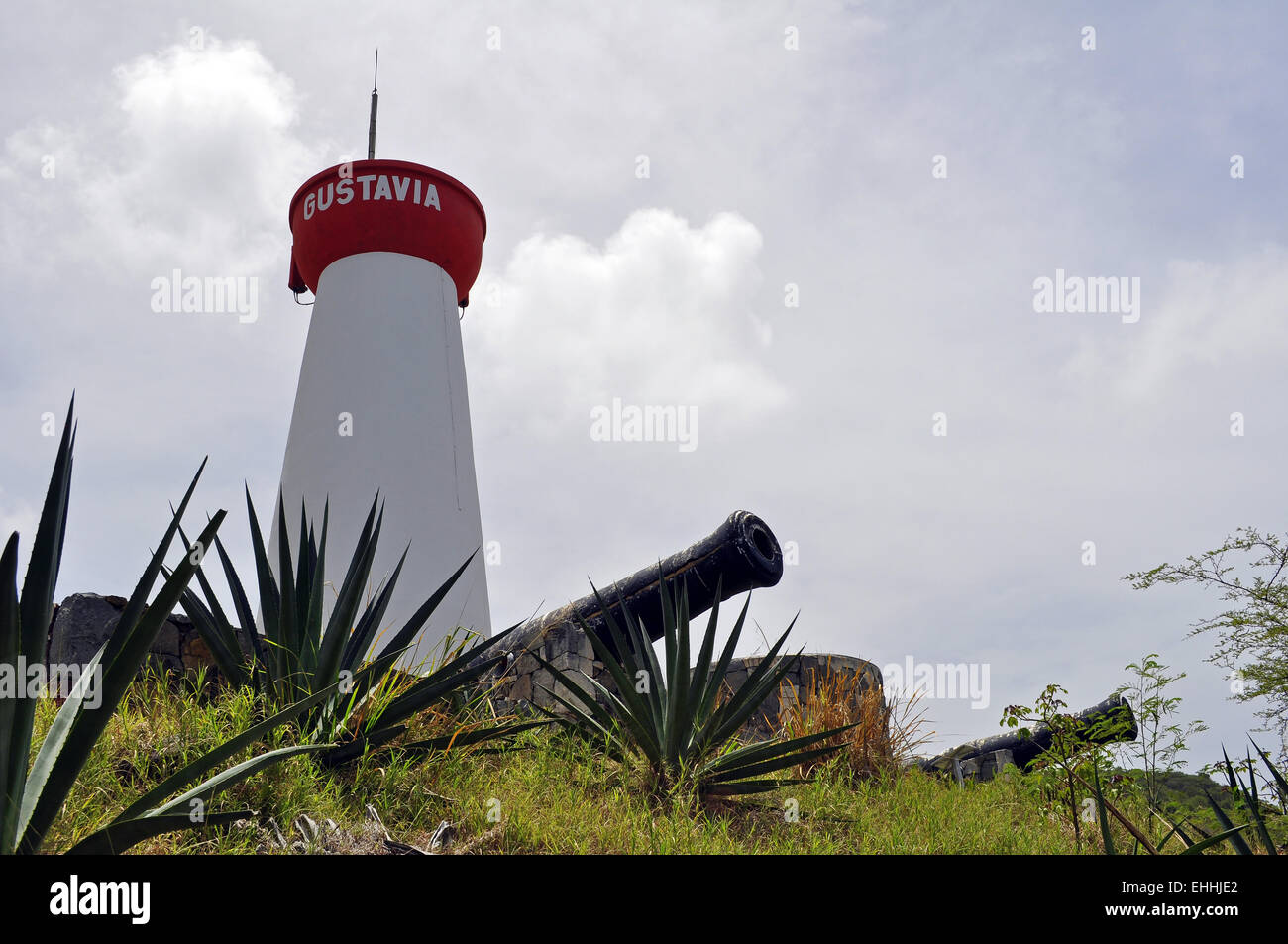 Gustavia, Saint Barthelemy. Foto de stock