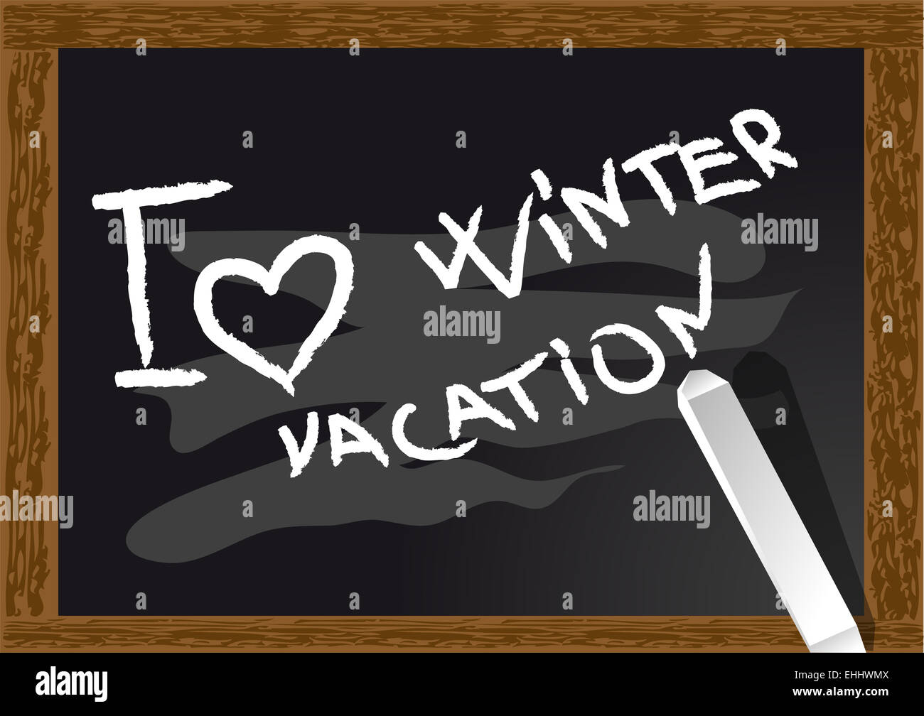 vacaciones de invierno Foto de stock