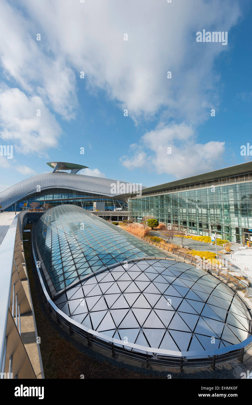 En Asia, la República de Corea, Corea del Sur, el aeropuerto internacional de Incheon Fotografía En Asia, la República de Corea, Corea del Sur, el aeropuerto internacional de Incheon Fotografía
