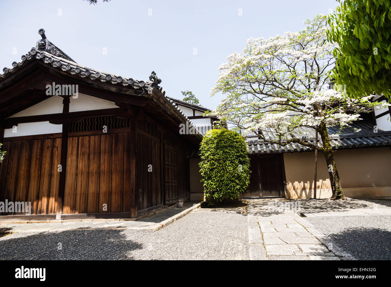 Templo en Japón. Foto de stock