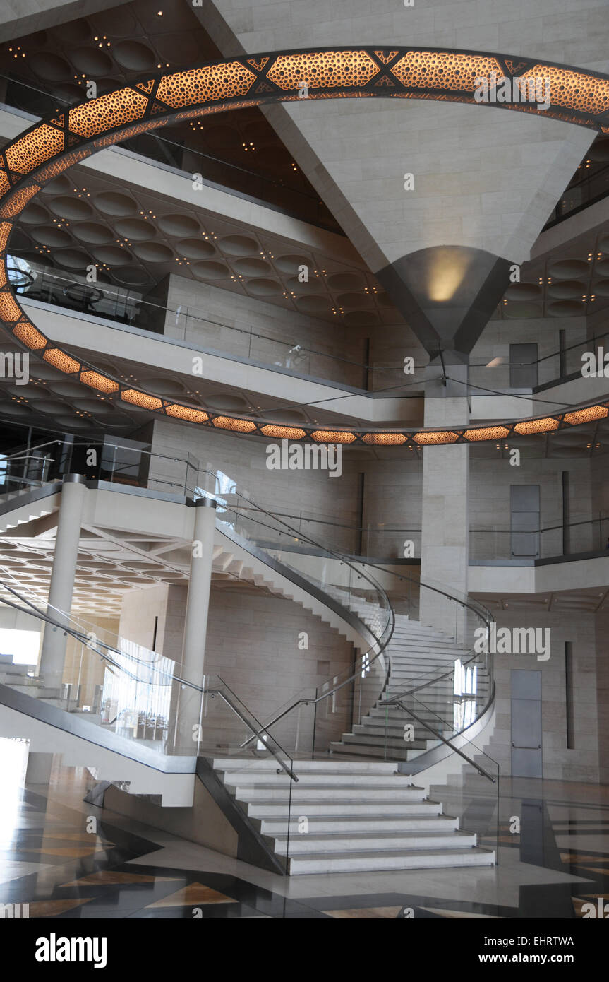 Museo de Arte Islámico, Doha, Qatar. Oriente Medio. Foto de stock