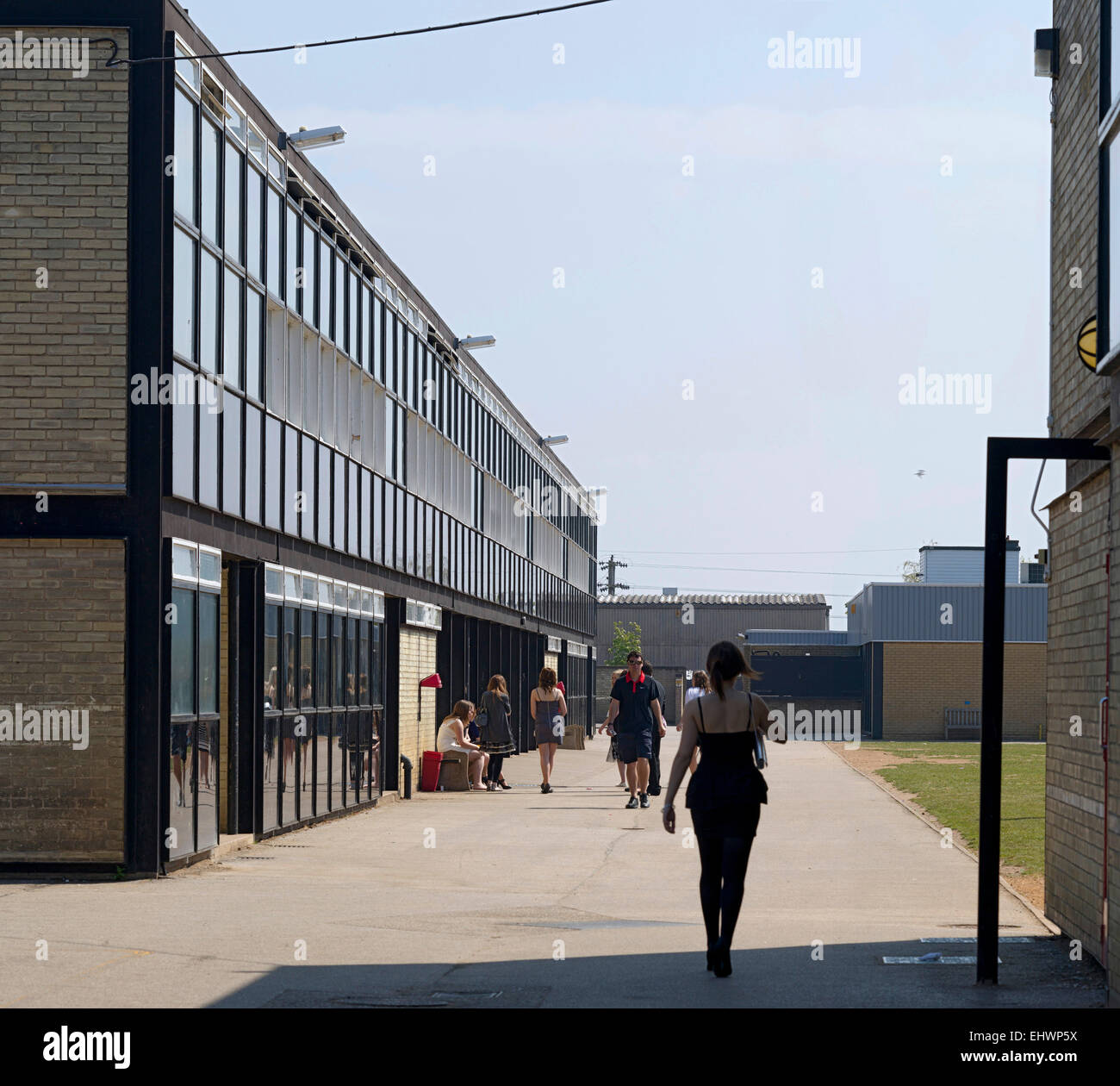 Smithdon High School, Hunstanton, Reino Unido. Arquitecto Peter y