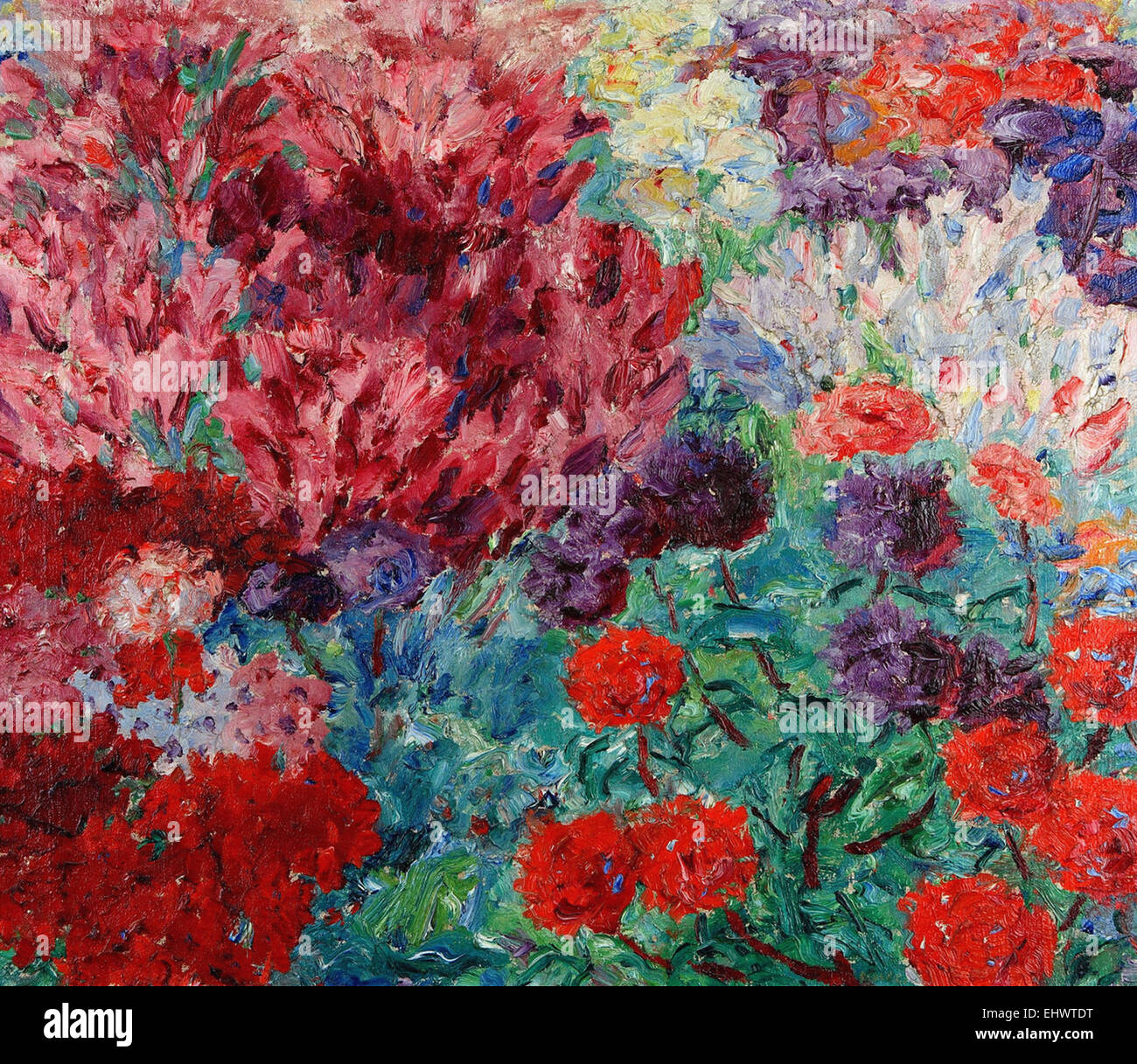 Emil nolde flower garden fotografías e imágenes de alta resolución - Alamy