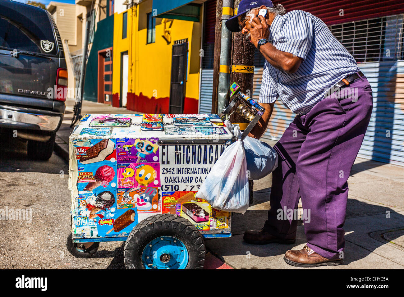 Ice cream vendor mexican fotografías e imágenes de alta resolución Alamy