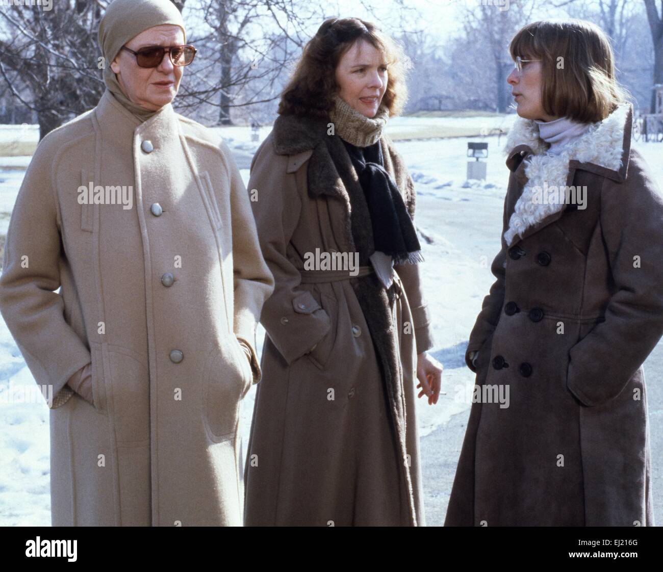 Los interiores Año : 1978 USA Director : Woody Allen Geraldine Page, Diane Keaton, Mary Beth Hurt Foto de stock