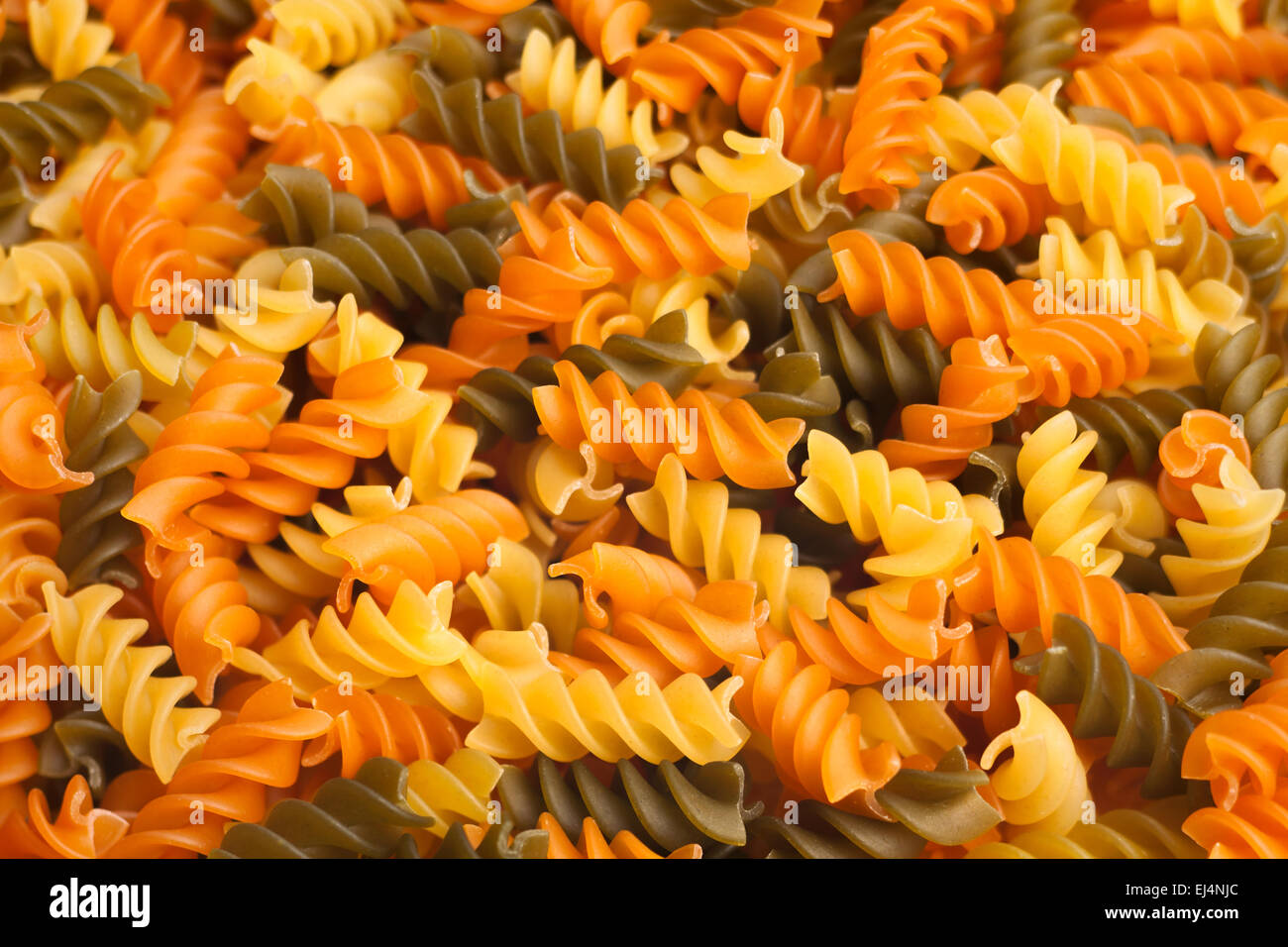closeup de pasta Foto de stock