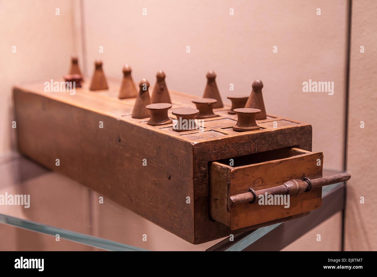 Juego del Senet egipcio Fotografía de stock - Alamy