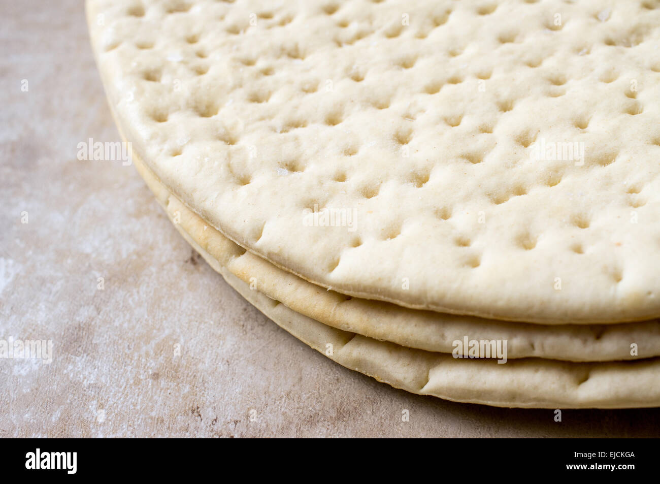 Ready-made congelada para fondo de masa para pizza Fotografía de stock -  Alamy