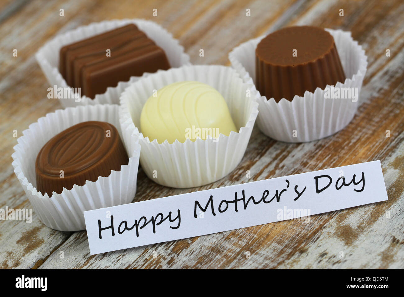 Formación entregar franja Chocolates para dia de madres fotografías e imágenes de alta resolución -  Alamy