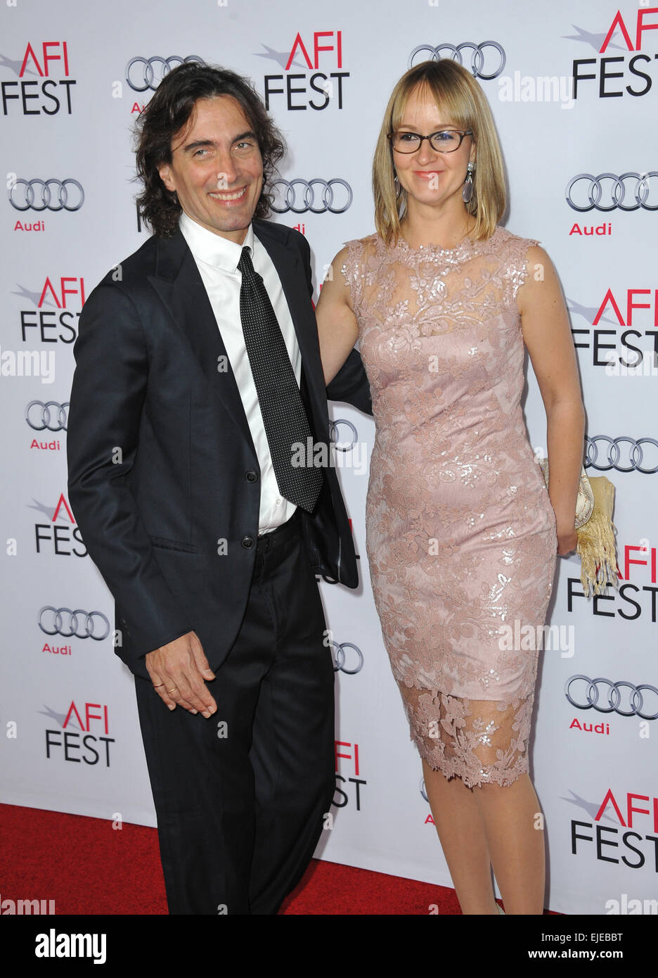 LOS ANGELES, CA 12 de noviembre de 2014 Carlo Ponti & esposa Andrea