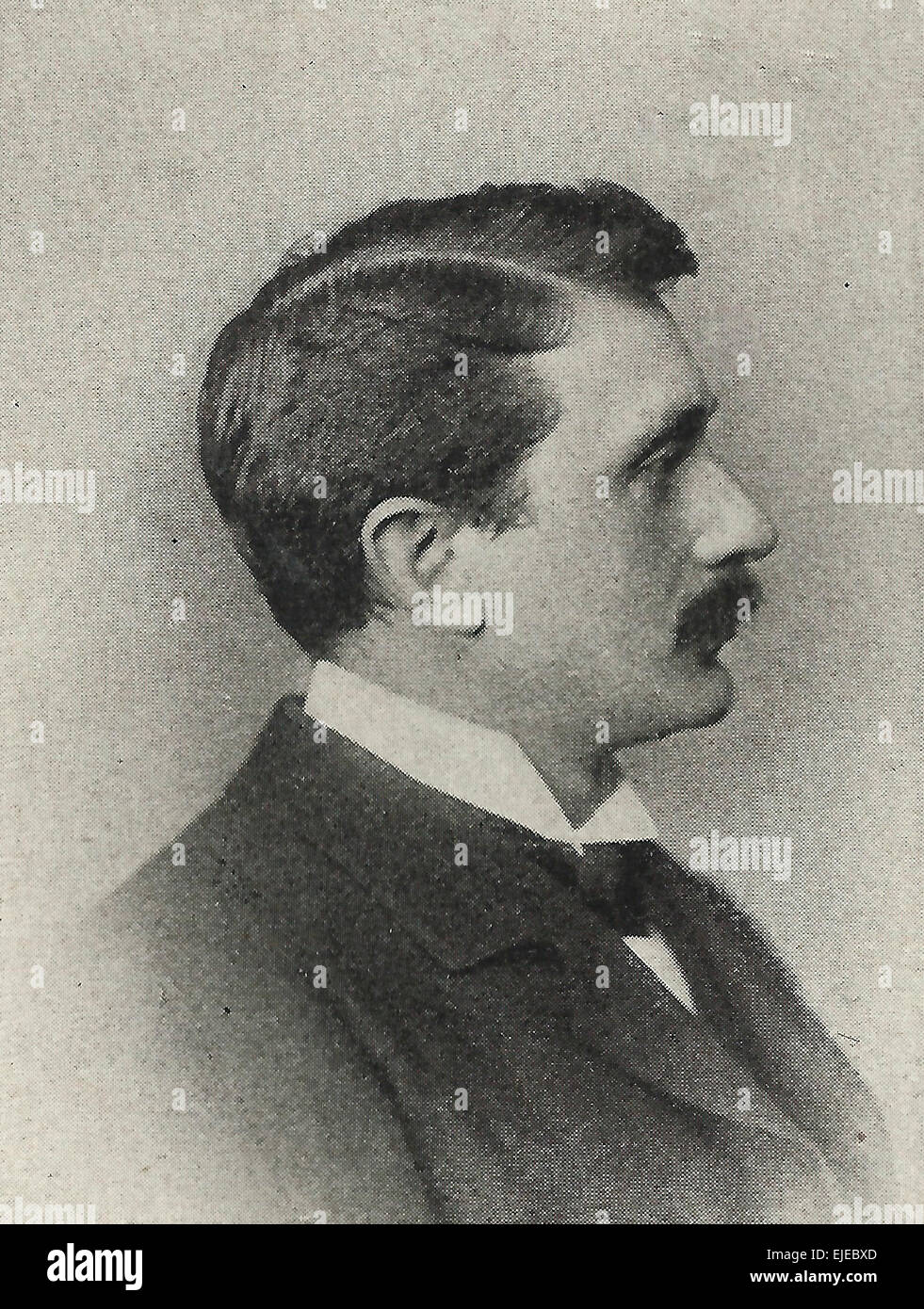 Willem Johannes Leyds. Agente del Transvaal en Europa, circa 1900 Foto de stock
