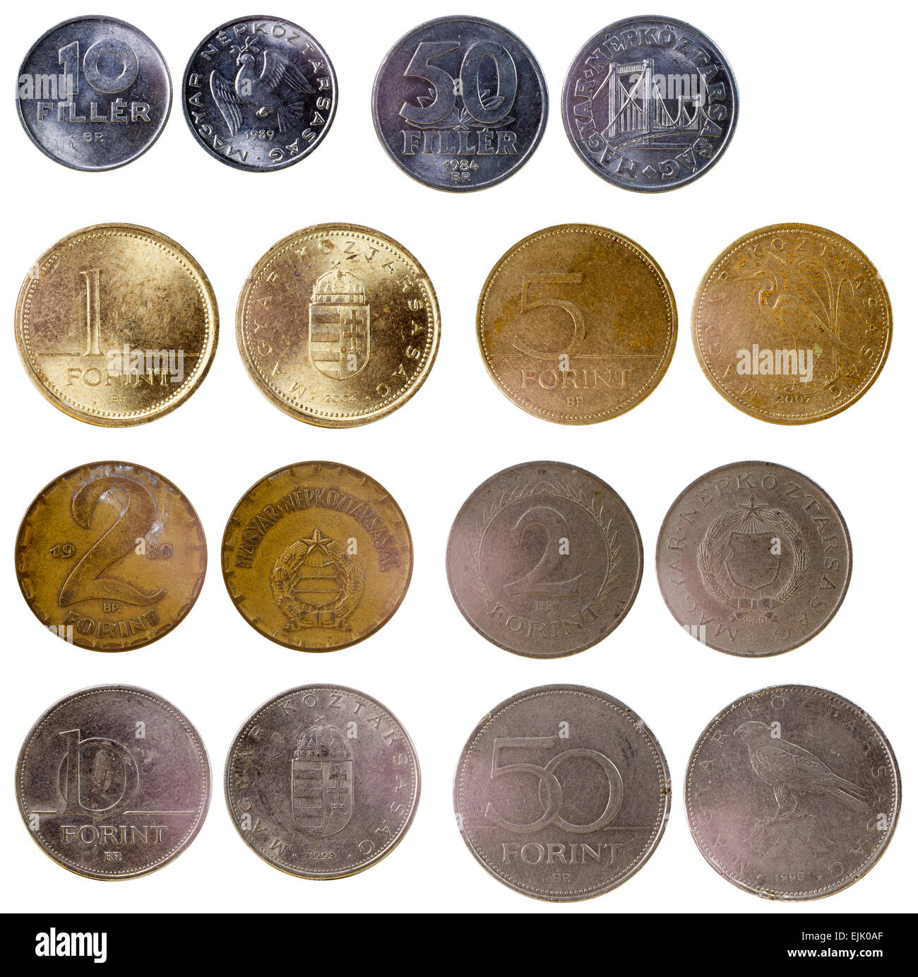 Monedas húngaras fotografías e imágenes de alta resolución - Alamy