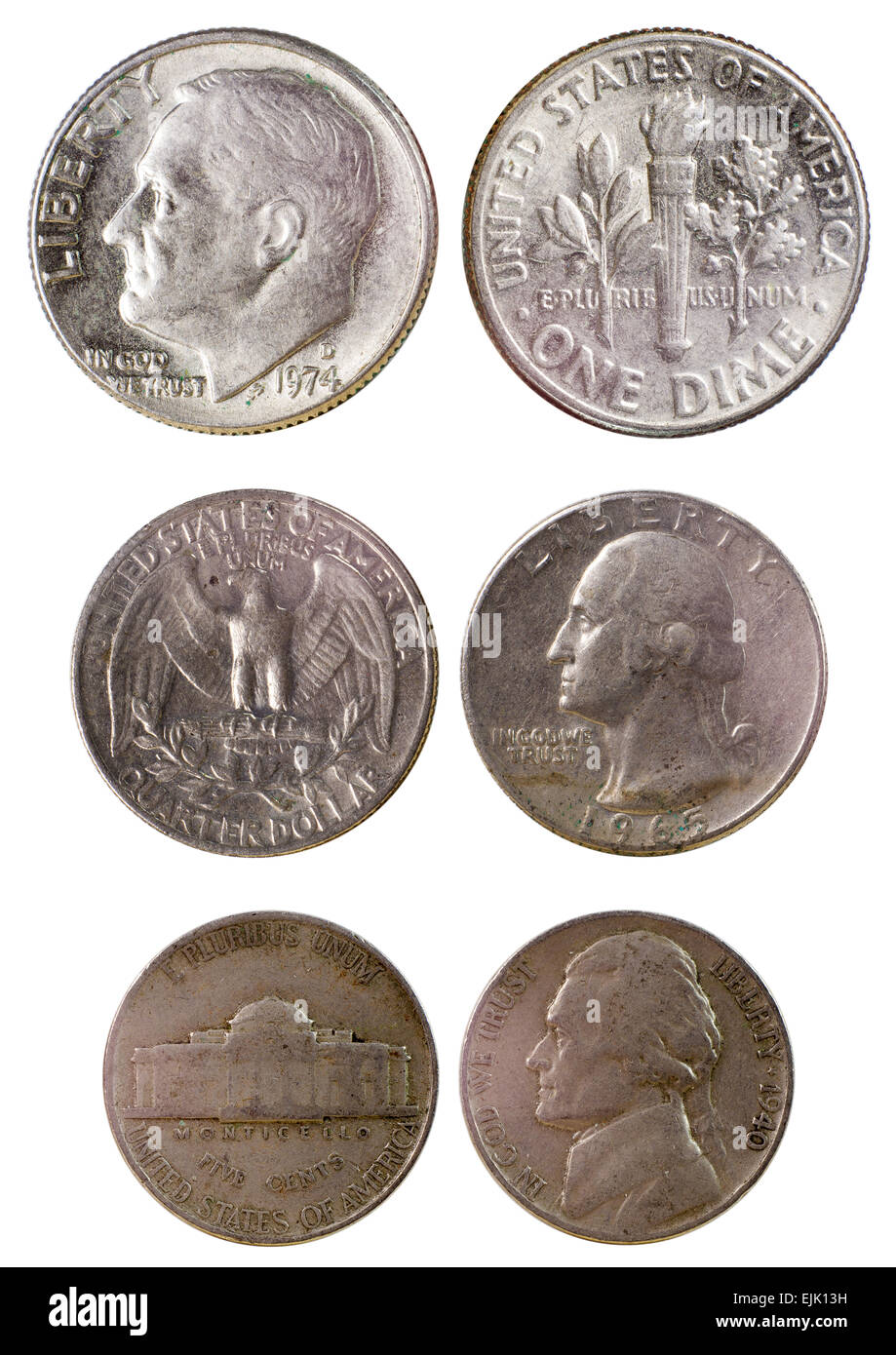 Monedas americanas fotografías e imágenes de alta resolución - Alamy