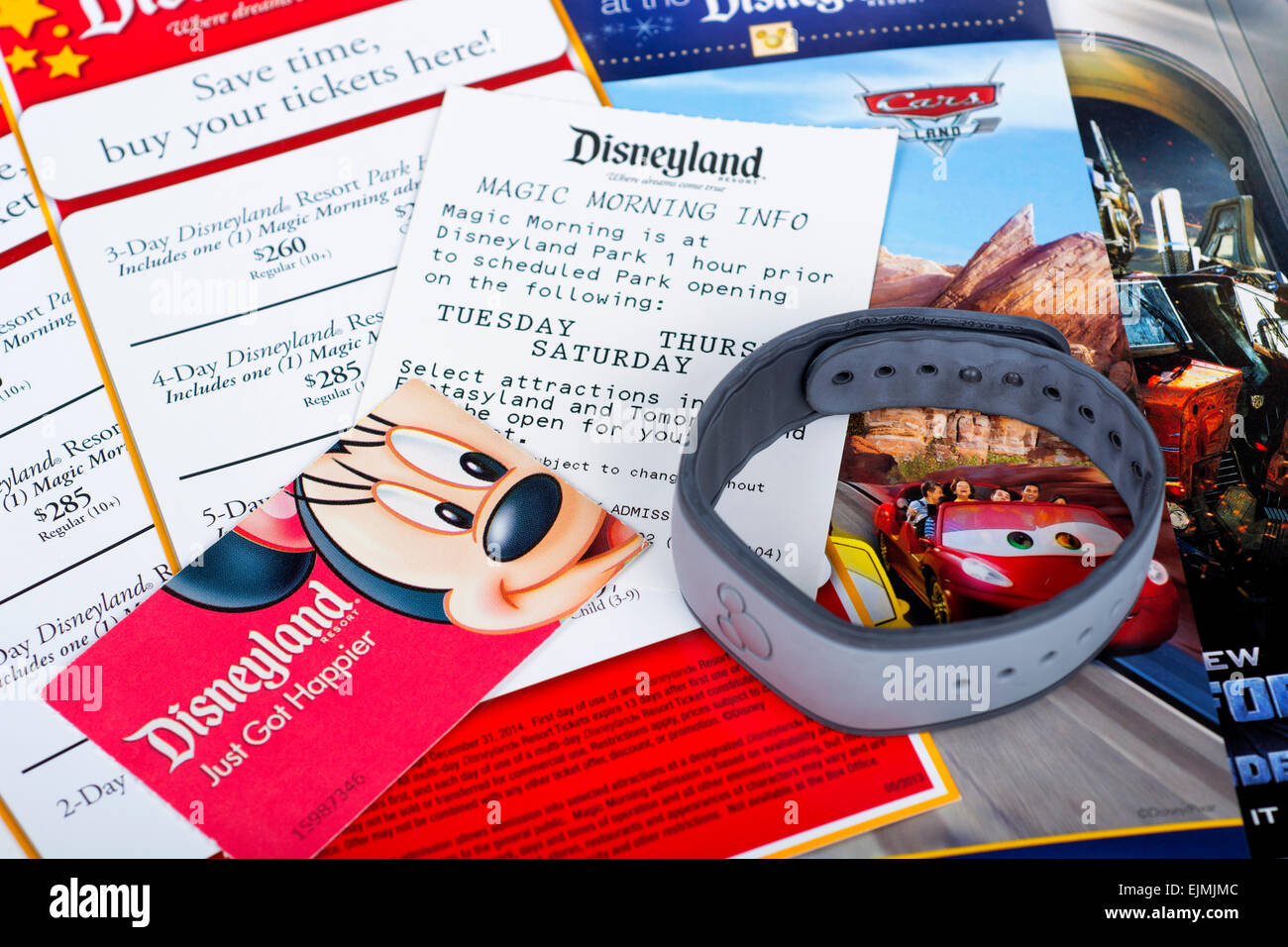 Tickets de Disney World, Disneyland muñequera, magia mañana, 3 días