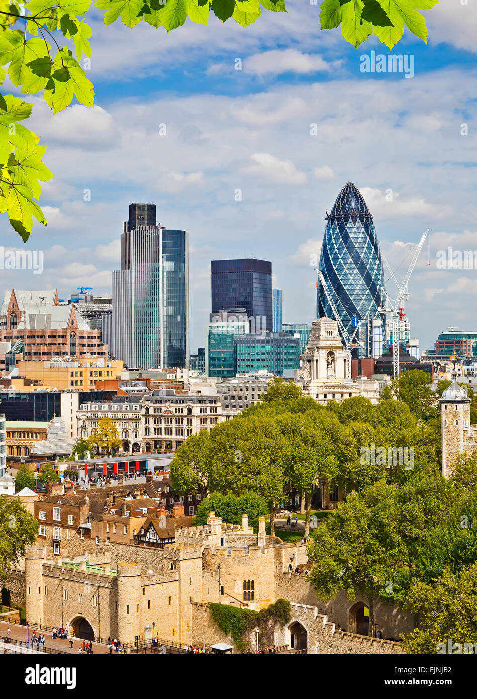 Ciudad de Londres Foto de stock
