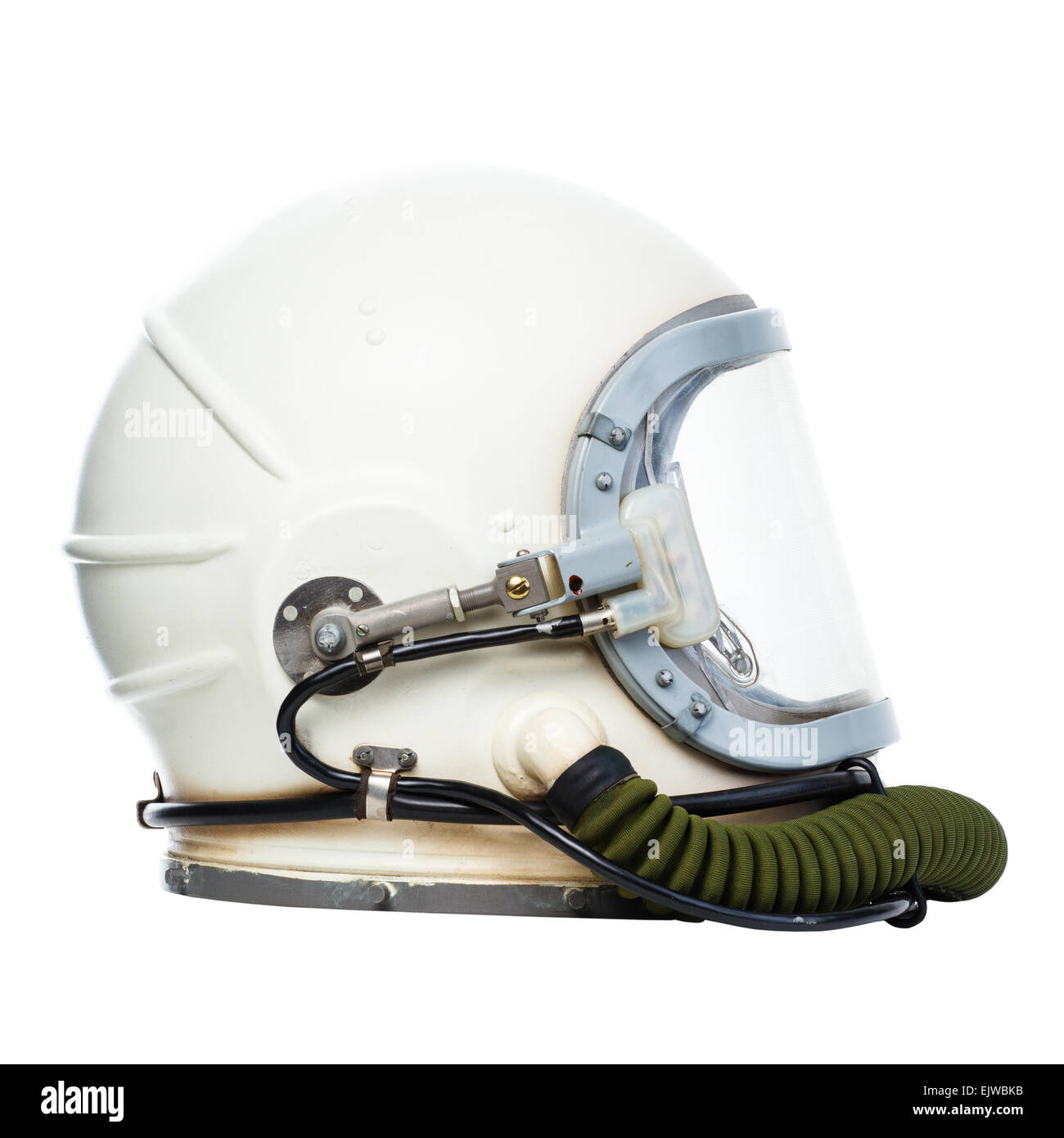 Casco Astronauta Vintage Blanco Aislado Sobre Fondo Negro: fotografía de  stock © Trimitrius #302792438
