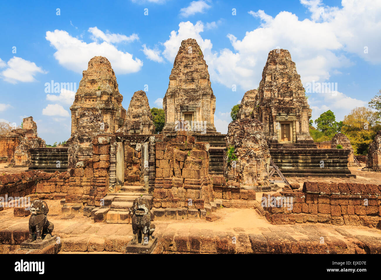El templo Pre Rup. Siem Ream, Camboya Foto de stock