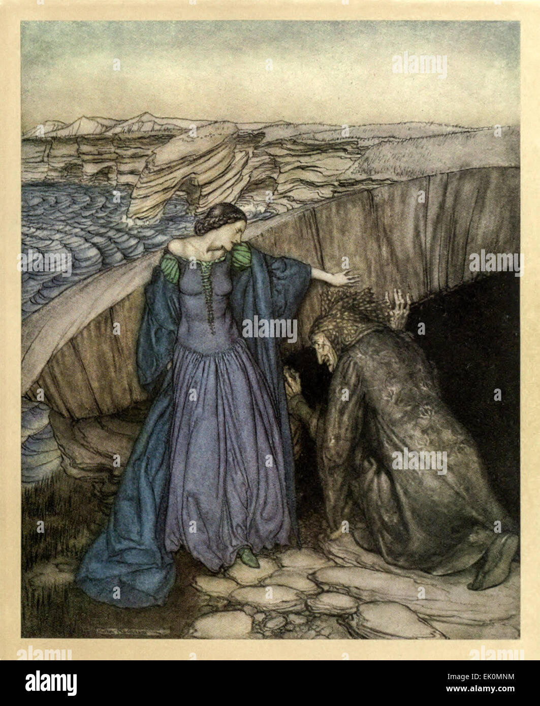 Y Nimue 'Merlin' Desde 'El romance del Rey Arturo y sus MERLIN Y ARTURO : Y LOS CABALLEROS DE LA MESA REDONDA