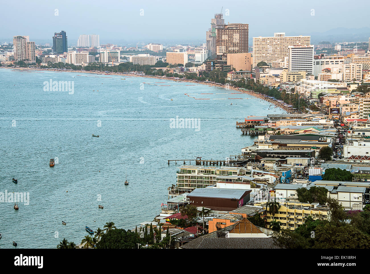 Mirador en Pattaya. Foto de stock