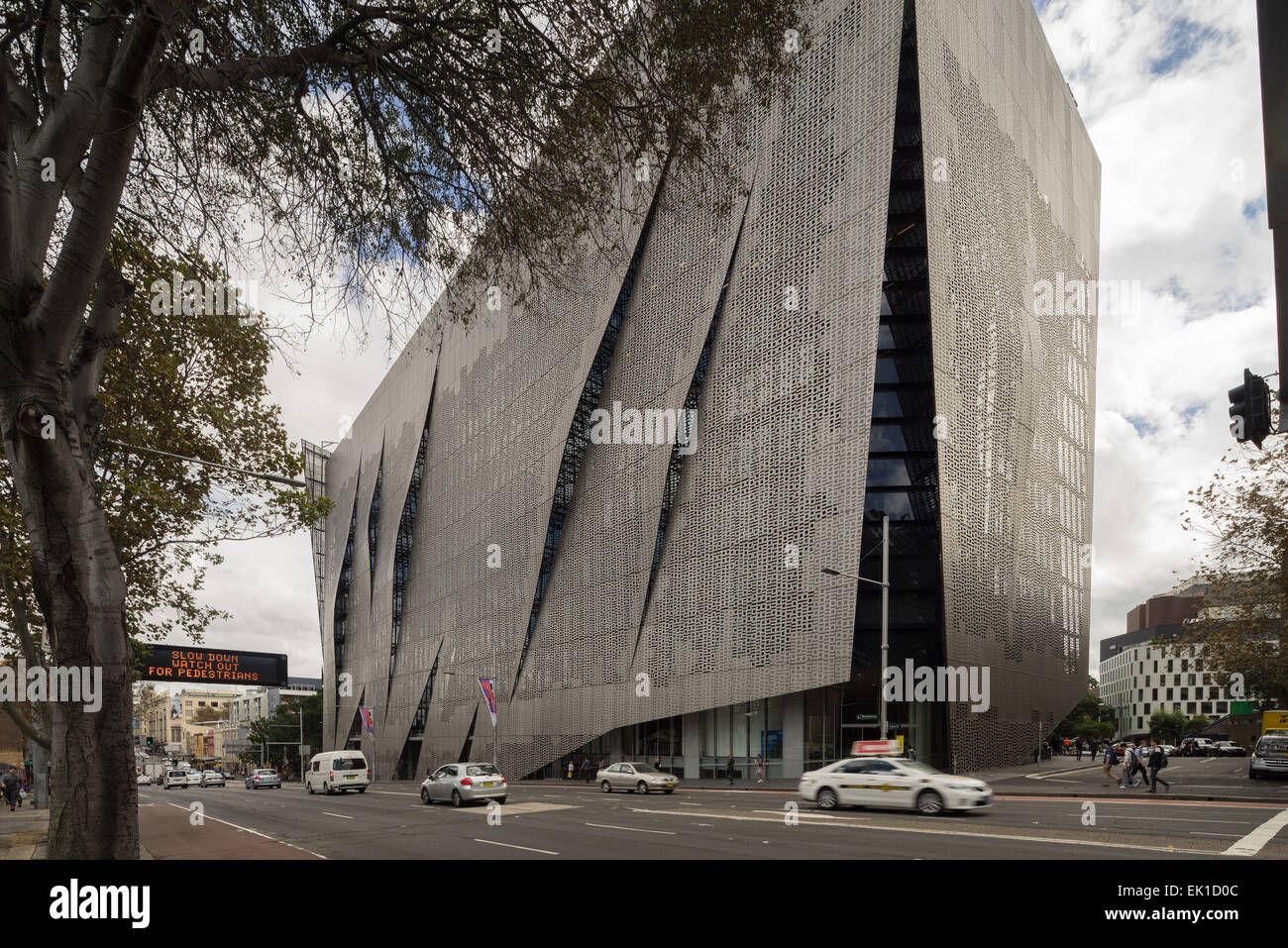 El edificio 11, en la Universidad de Tecnología de Sydney (UTS) del Campus. UTS edificio de Broadway. Foto de stock