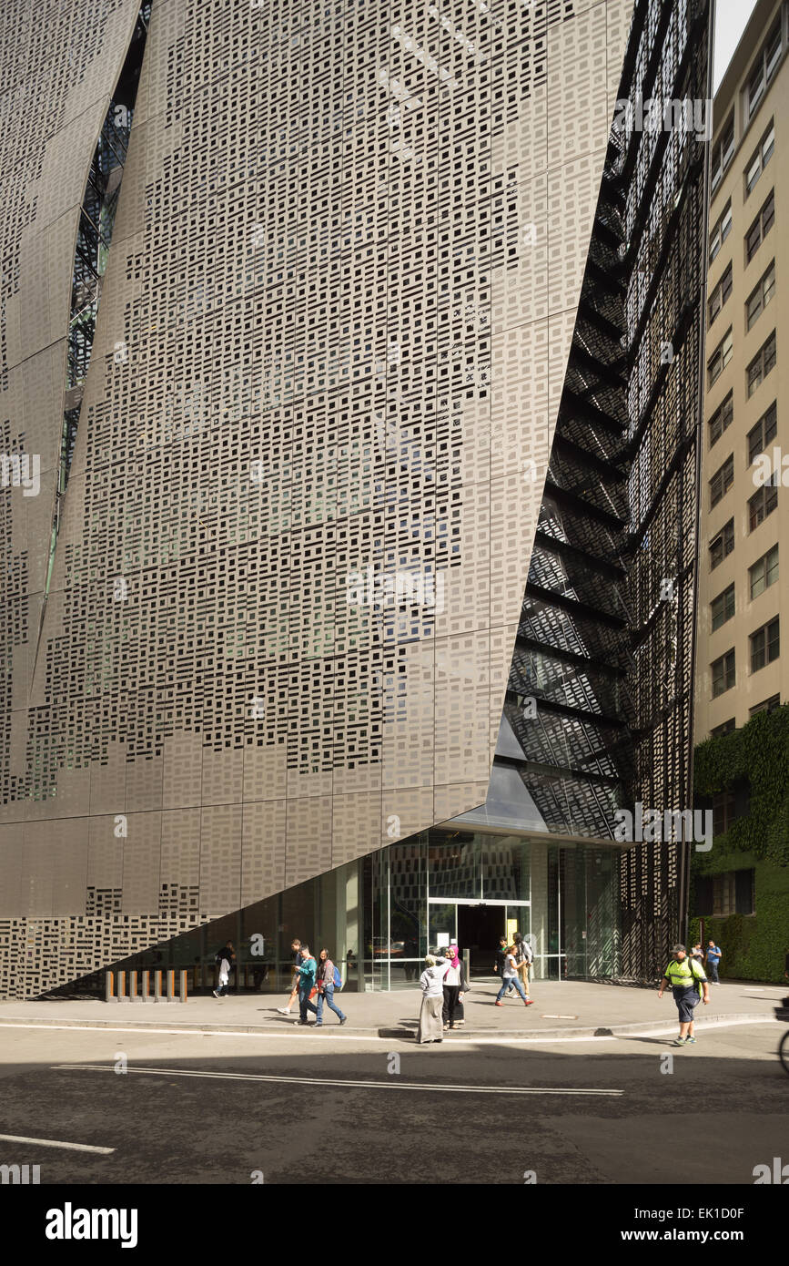 El edificio 11, en la Universidad de Tecnología de Sydney (UTS) del Campus. UTS edificio de Broadway. Foto de stock
