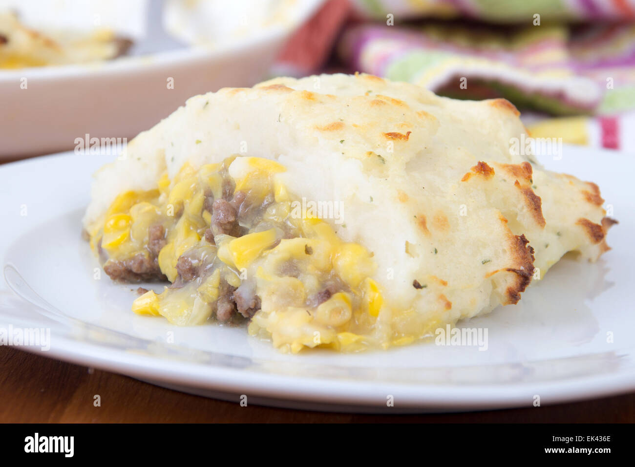 Francés canadiense shepherd's pie pate chinois Foto de stock