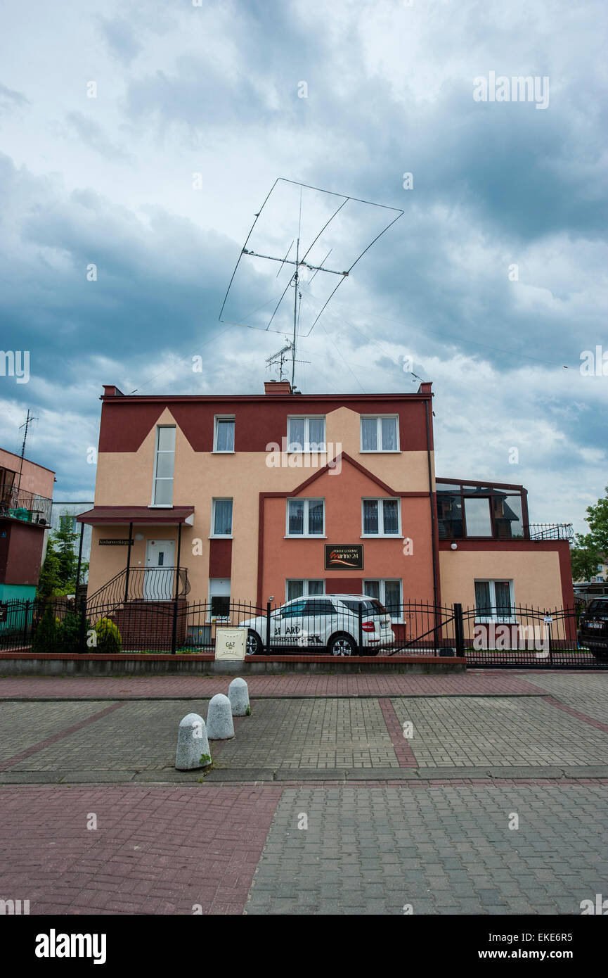 Estación de Radio Amateur ubicado en una casa privada en Mielno, Polonia  Fotografía de stock - Alamy