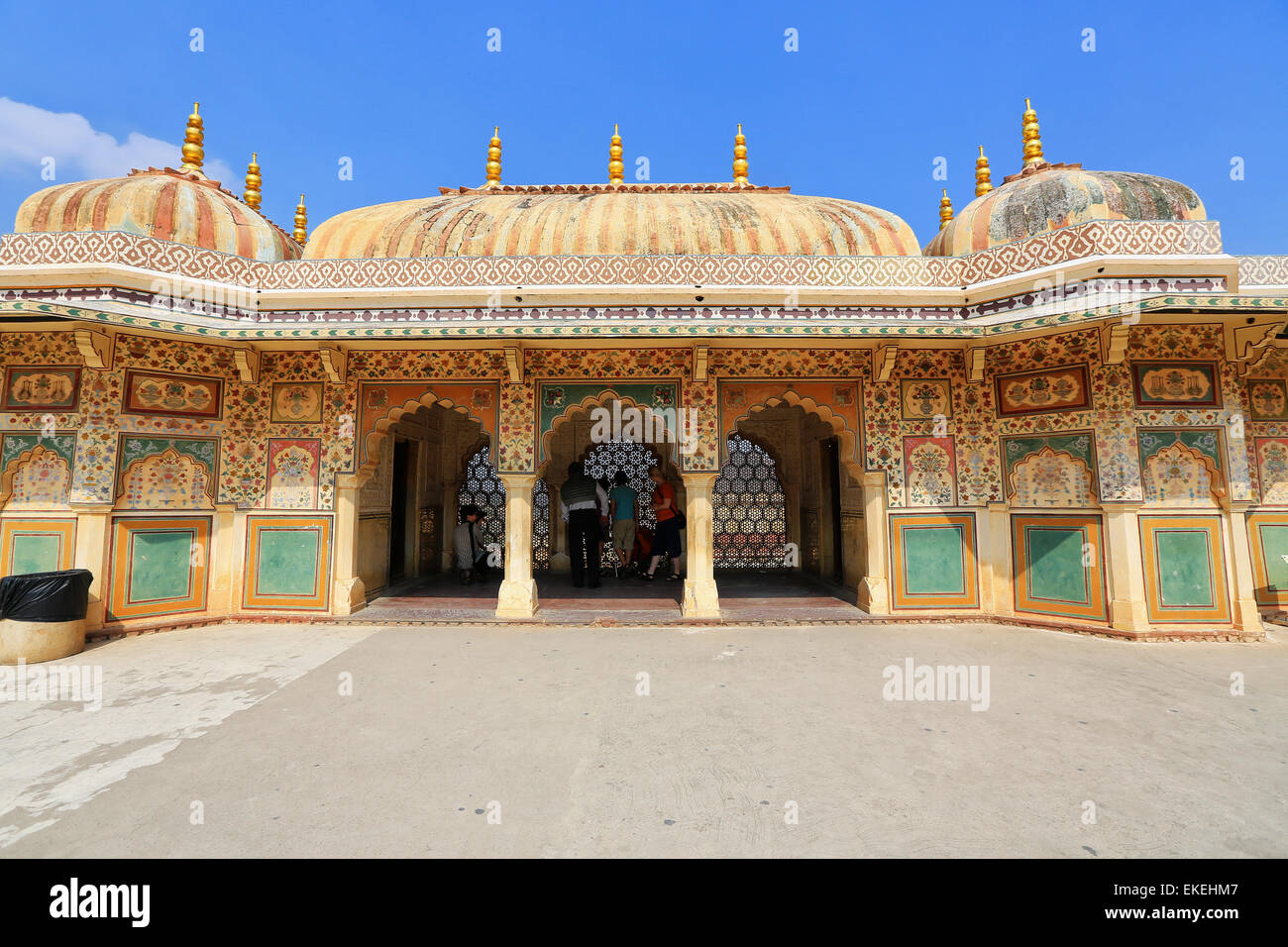 Fuerte Amber palace, Jaipur, India Foto de stock