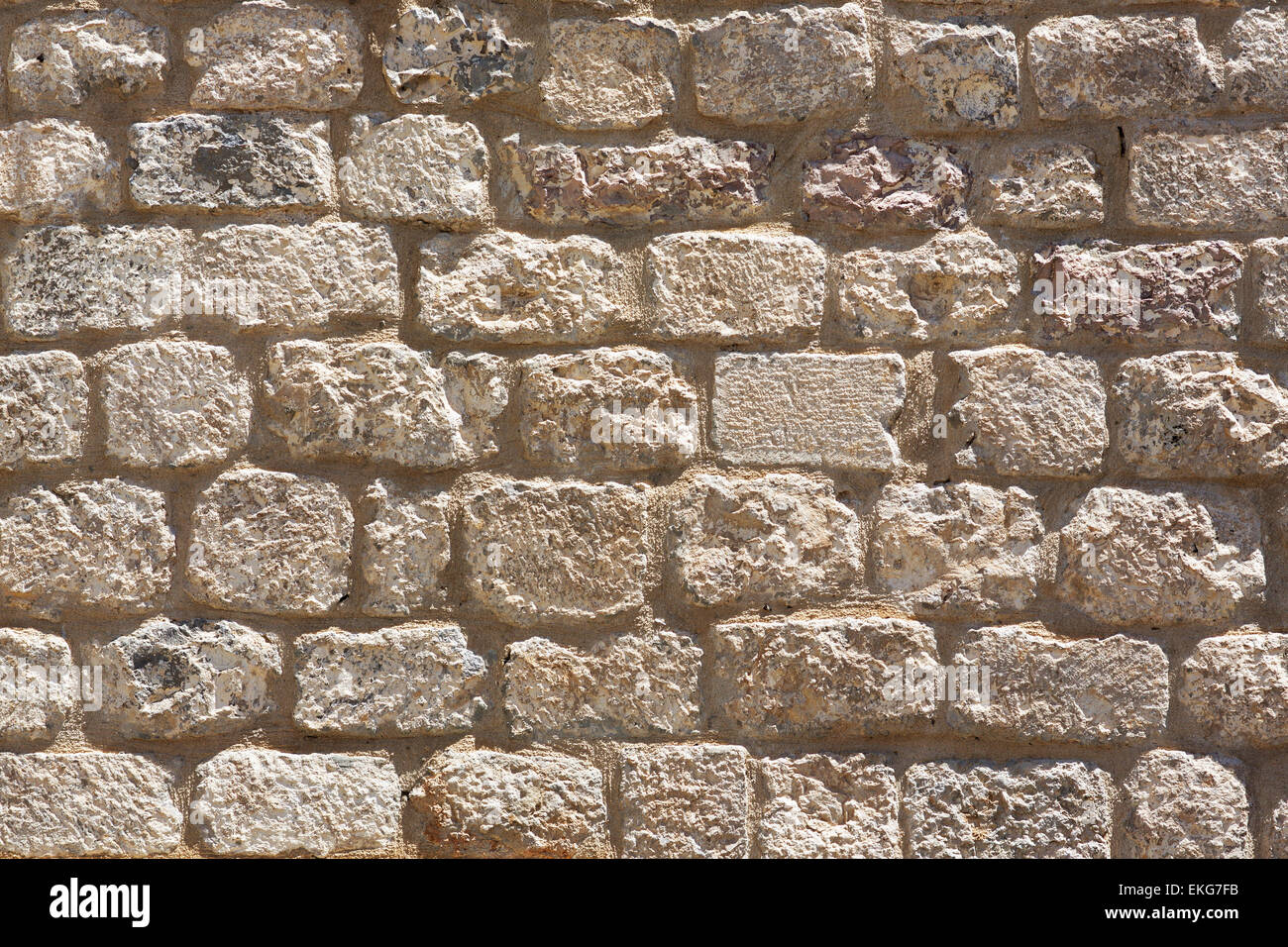 Antiguo castillo de fondo de pared Foto de stock