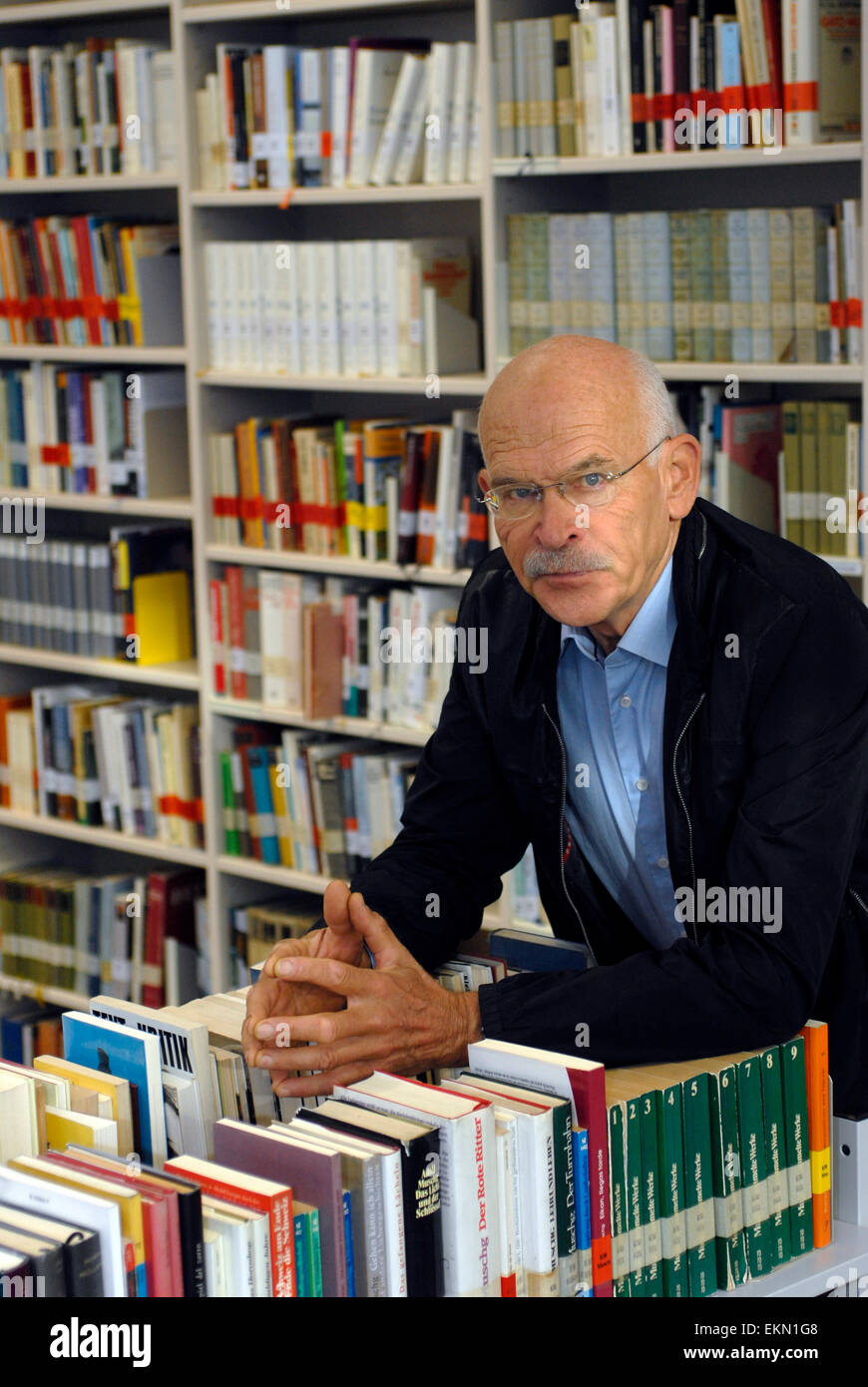 Günter Wallraff. Escritor y periodista alemán Foto de stock