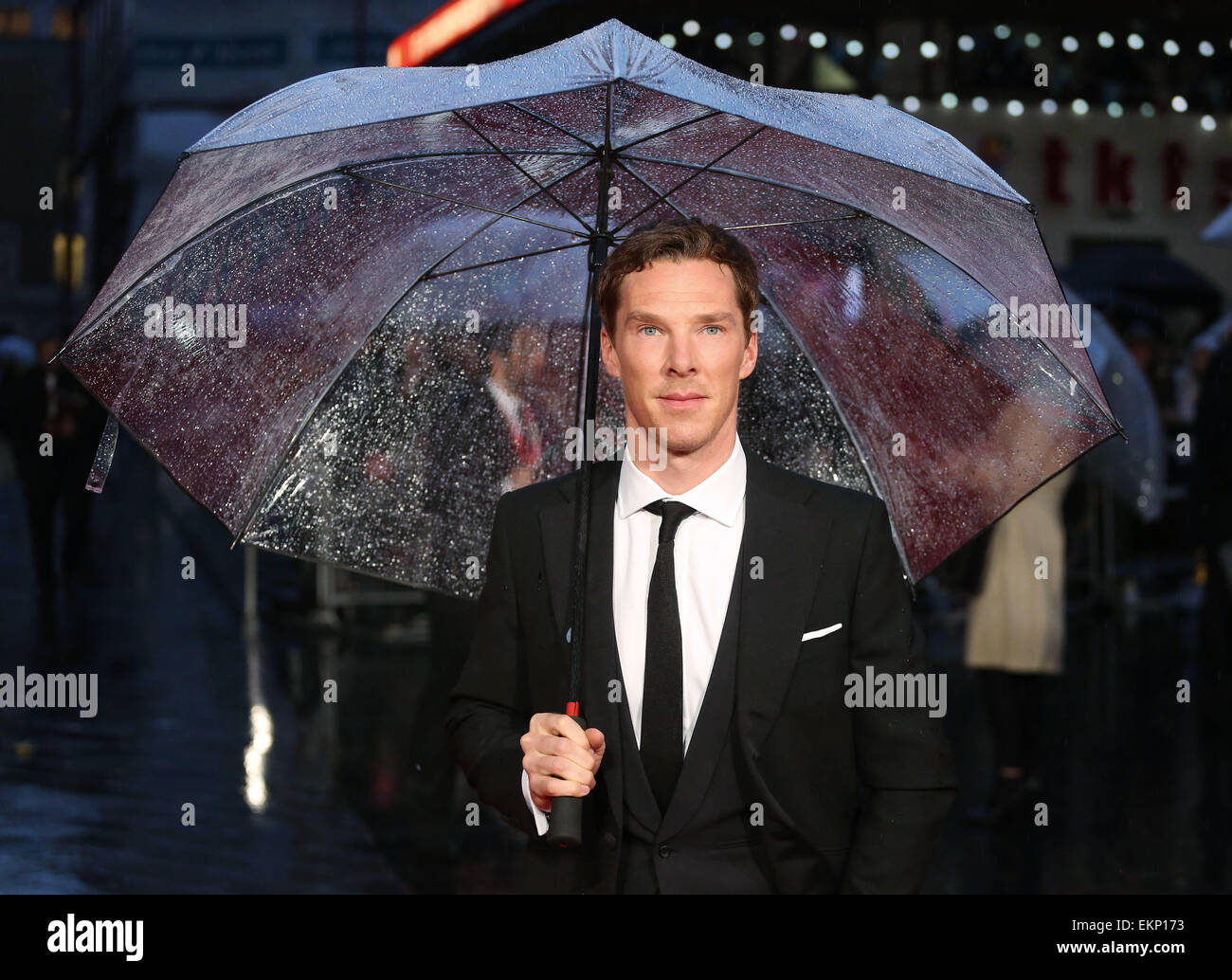 LFF: la imitación del juego premiere - Llegadas Con: Benedict Cumberbatch donde: Londres, Reino Unido cuando: El 08 de octubre de 2014 Foto de stock