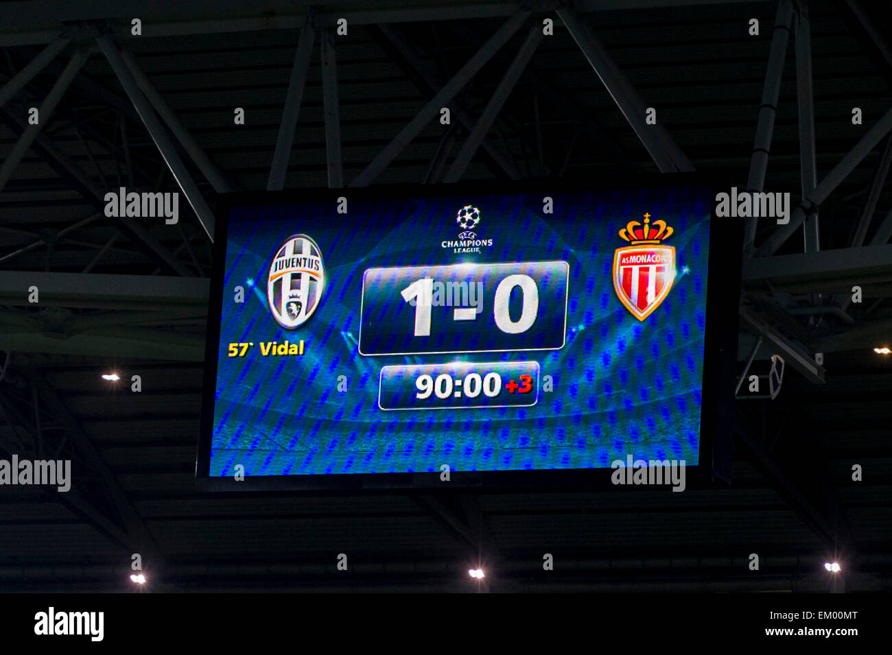 El marcador final de abril 14, 2015 - Fútbol/Soccer : UEFA Champions ... El marcador final de abril 14, 2015 - Fútbol/Soccer : UEFA Champions ...