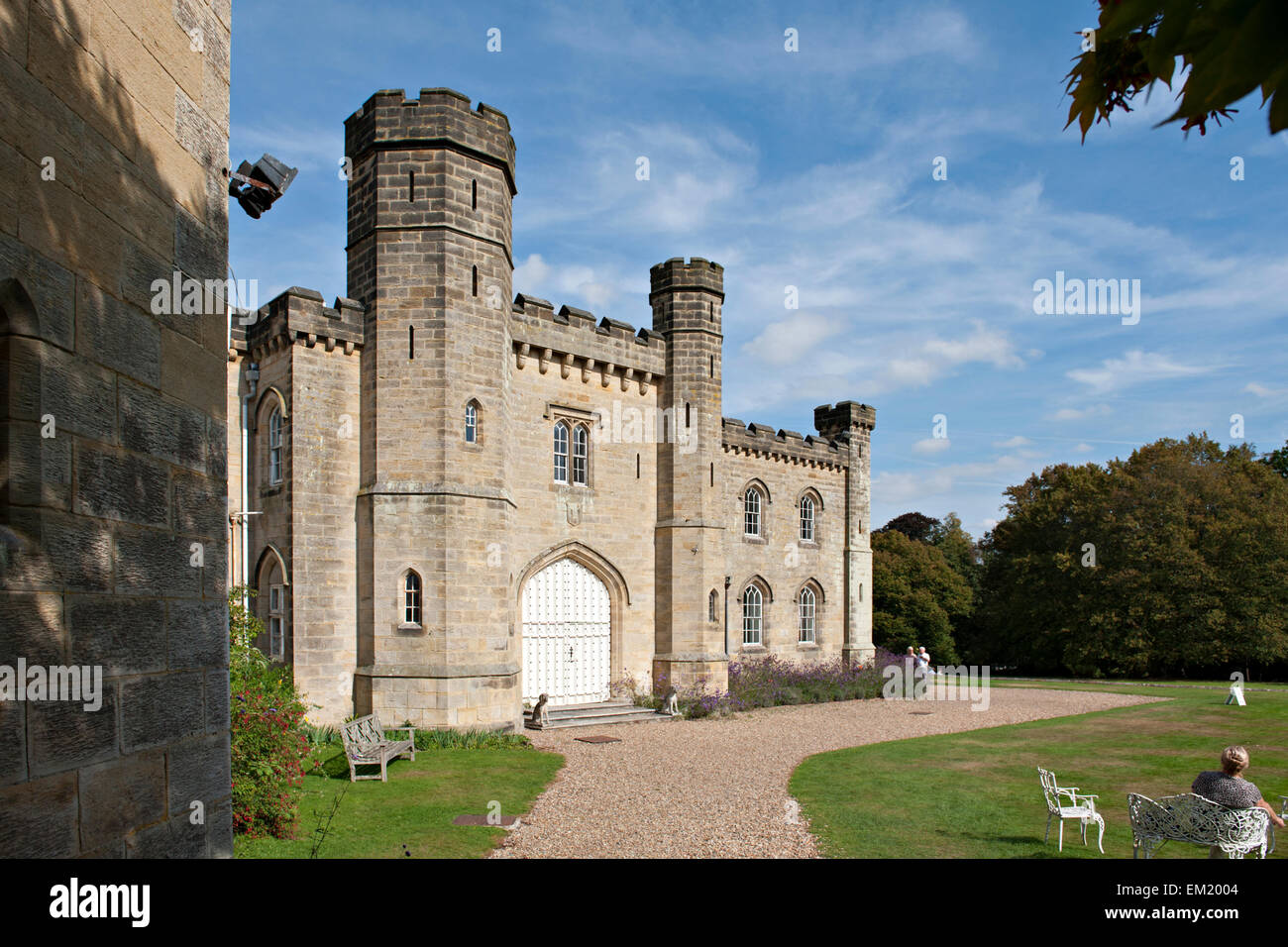 Chiddingstone Castle, Kent, UK Foto de stock