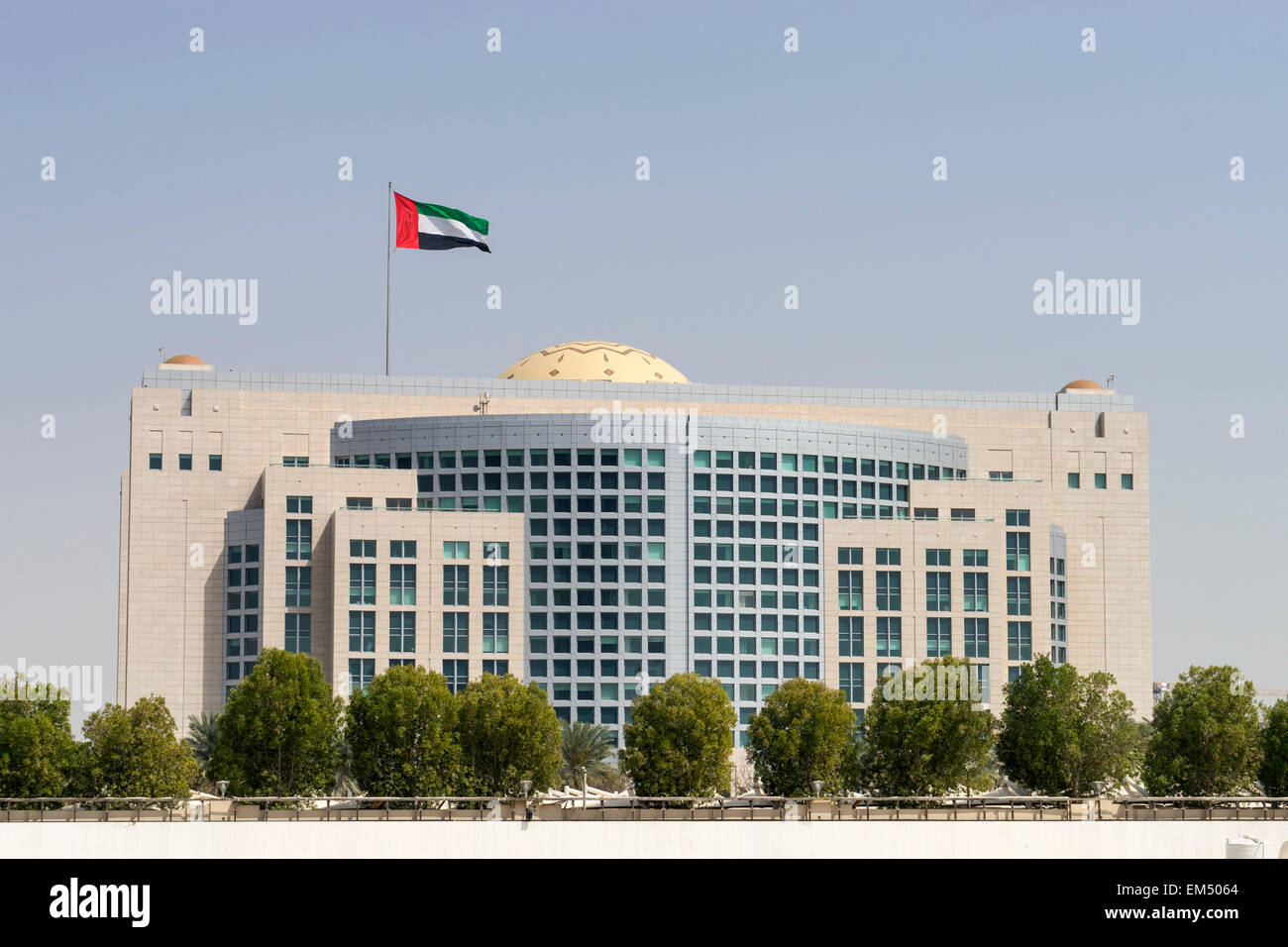 Ministerio de Relaciones Exteriores en Abu Dhabi, Emiratos Árabes Unidos Foto de stock