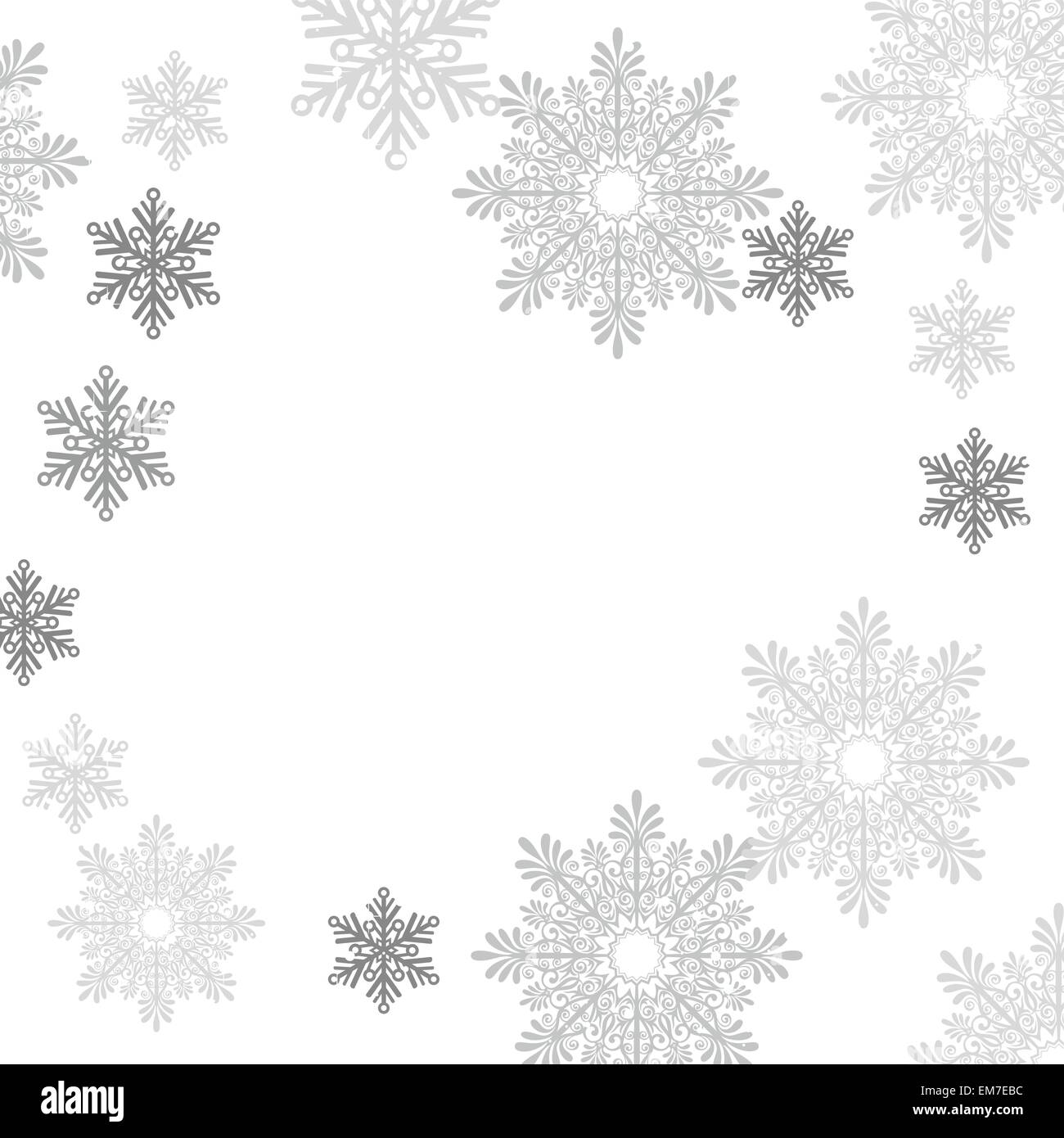 Copos de nieve vector vectores fotografías e imágenes de alta