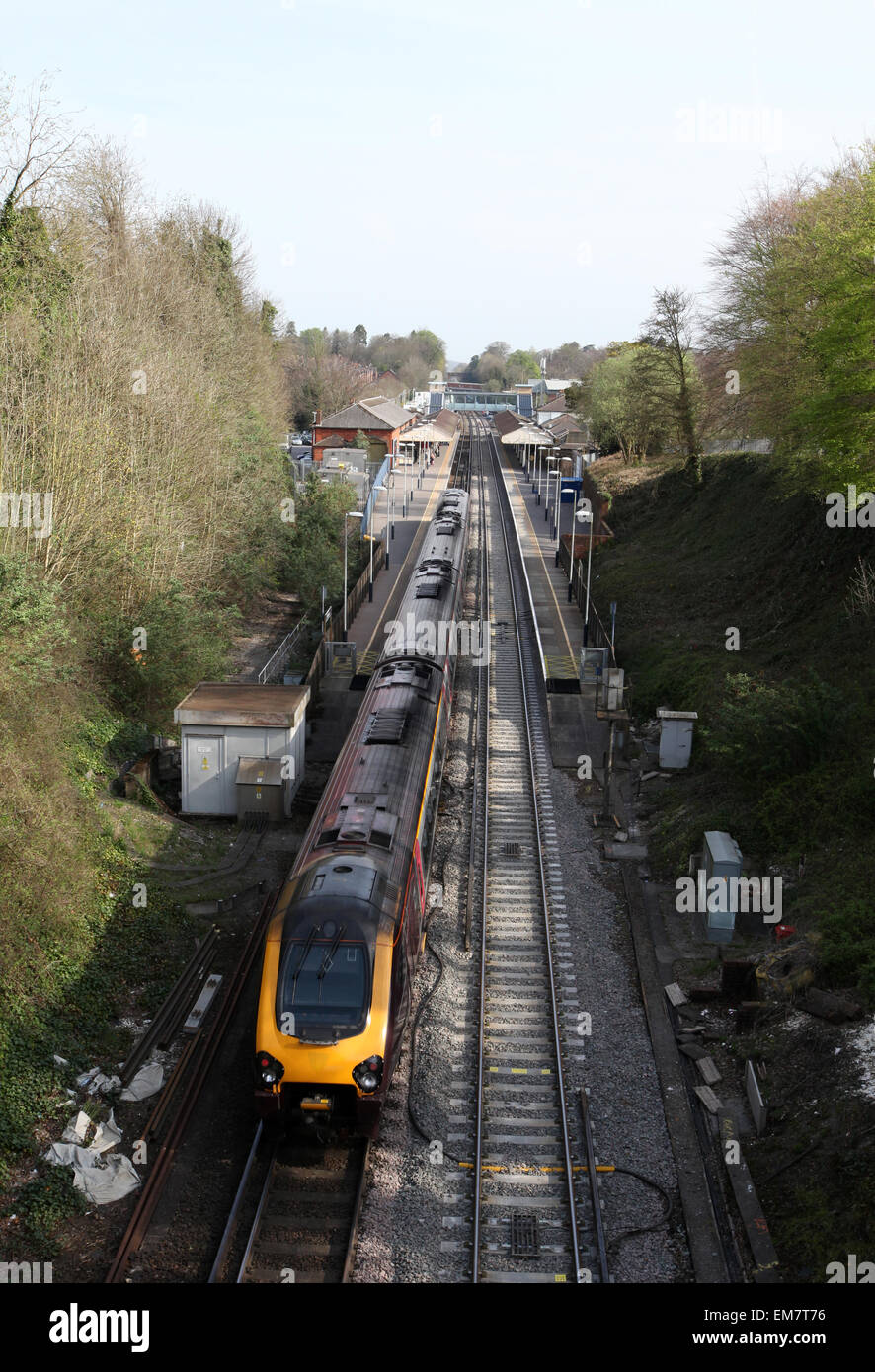 Estación de tren de Winchester Foto de stock