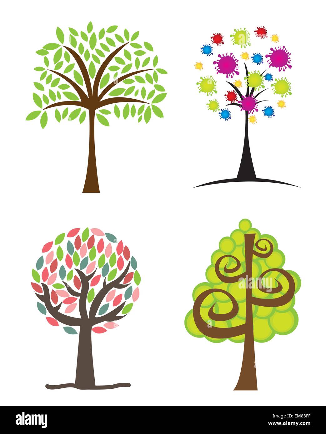 Tipos de arboles fotografías e imágenes de alta resolución Alamy