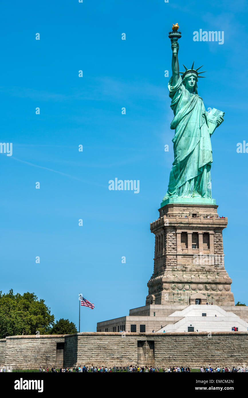 La estatua de la Libertad, Nueva York Foto de stock