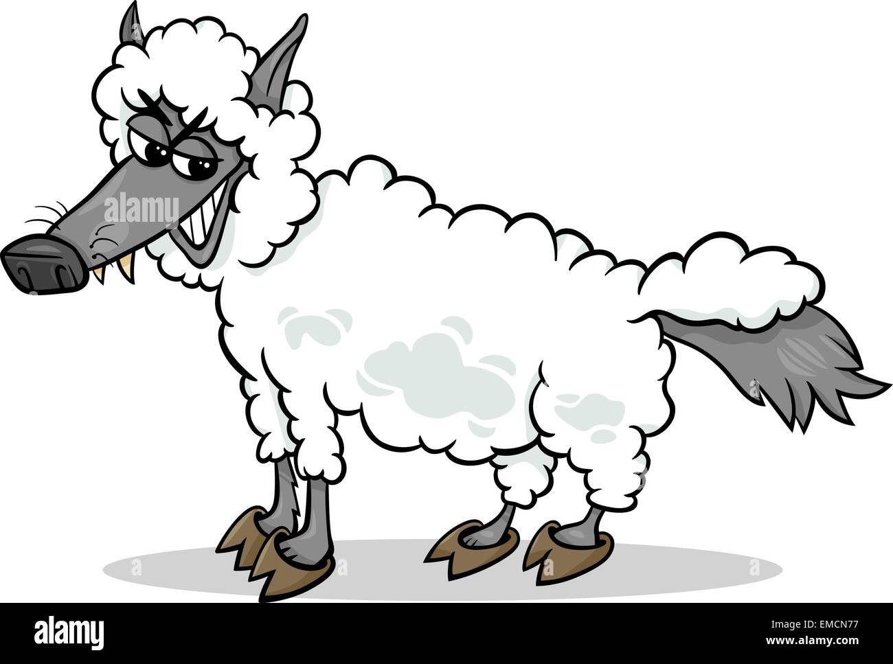 Lobo disfrazado de oveja fotografías e imágenes de alta resolución - Alamy