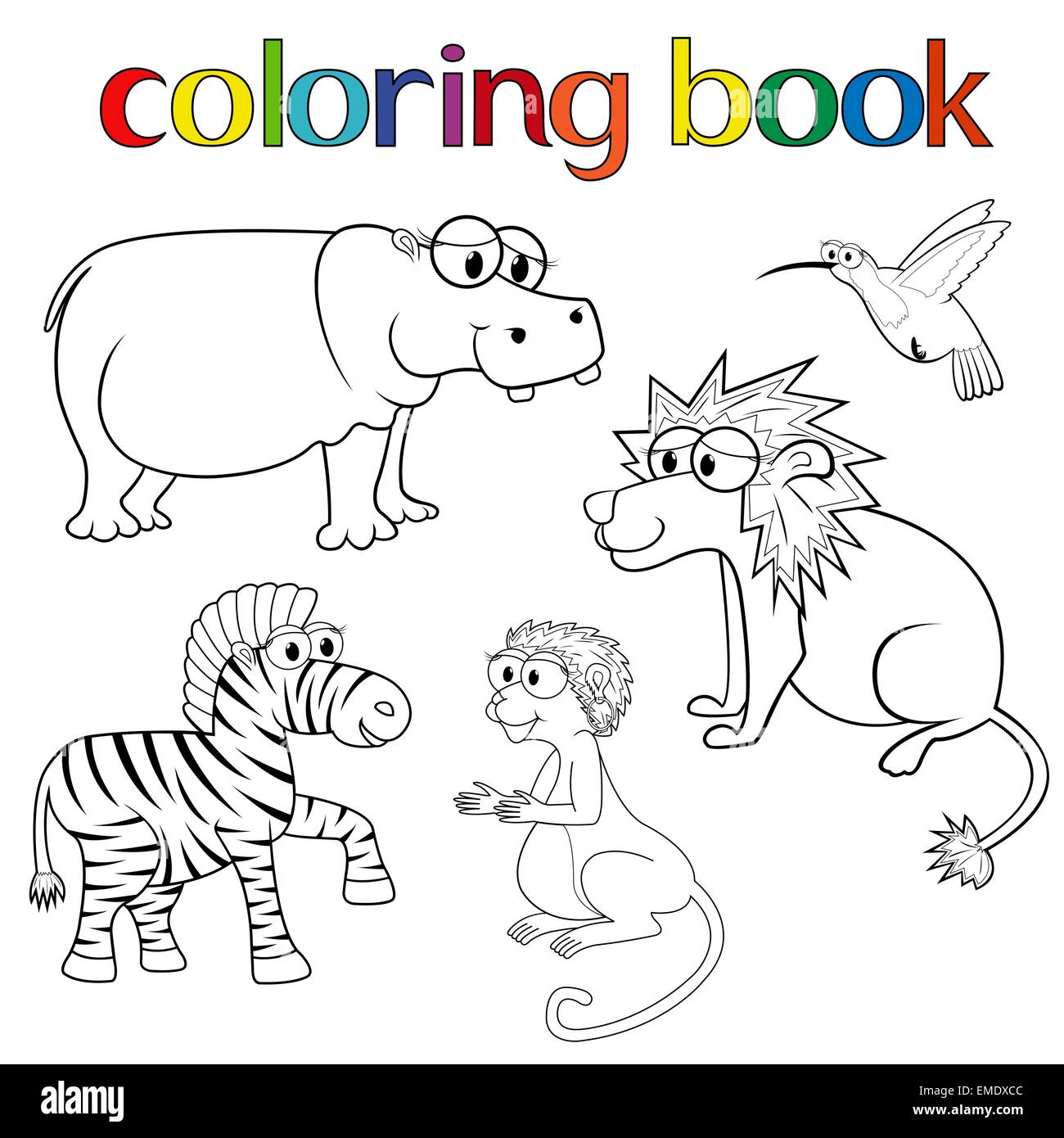 COLORIAGE PETITS  Elefantes para colorear, Páginas para colorear de  animales, Animales salvajes para colorear