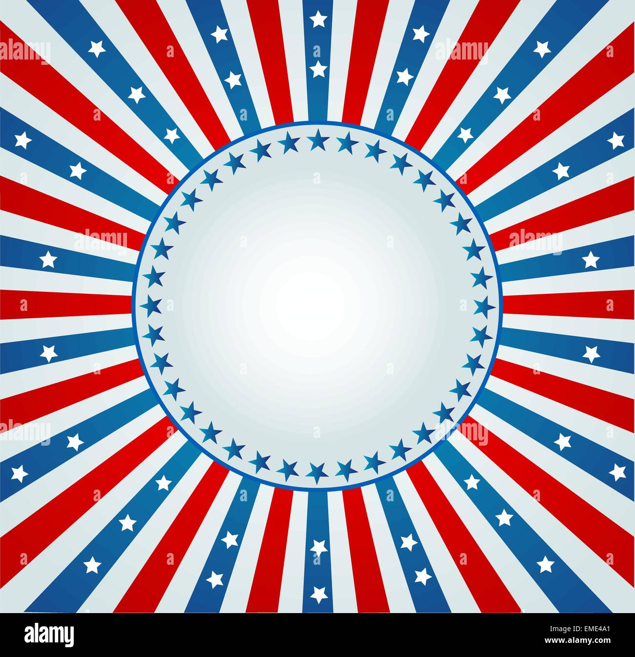 Star Spangled Banner Ilustración del Vector