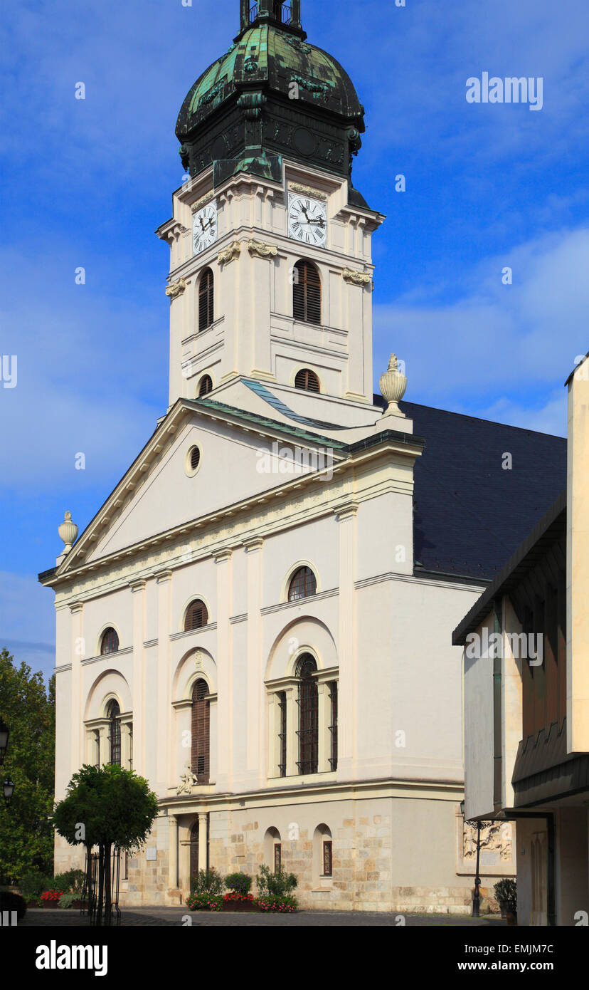 Hungría Győr Catedral monumento religioso Foto de stock