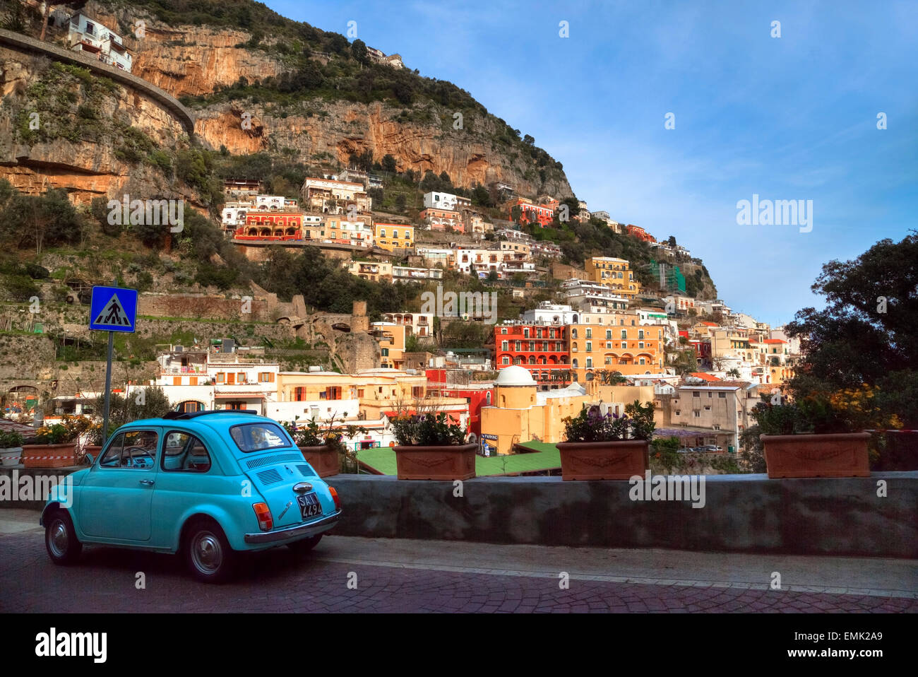 Positano, Amalfi, Salerno, Campania, Italia Foto de stock