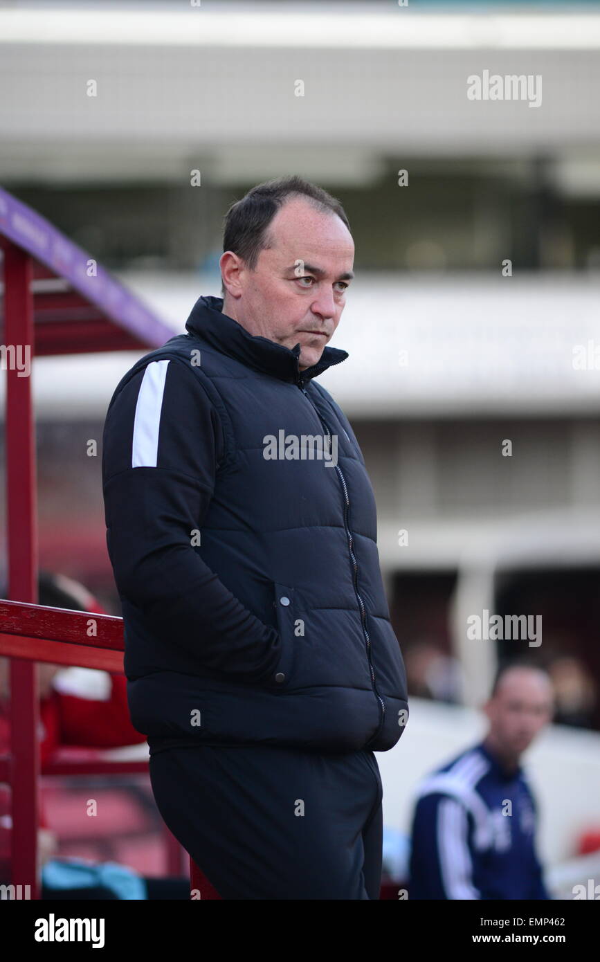 Barnsley FC es Director de la Academia Coaching Mark Burton. Foto: Scott  Bairstow/Alamy Fotografía de stock - Alamy
