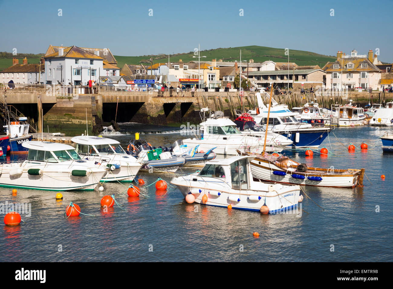 West Bay, Dorset, Reino Unido. Foto de stock