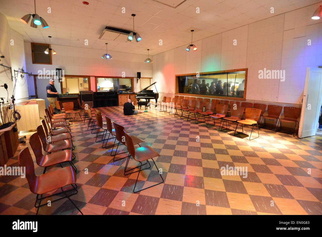 RCA Studio B en Nashville, Tennessee Foto de stock