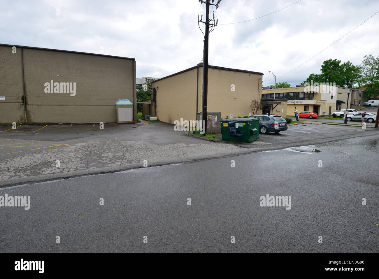 RCA Studio B en Nashville, Tennessee Foto de stock