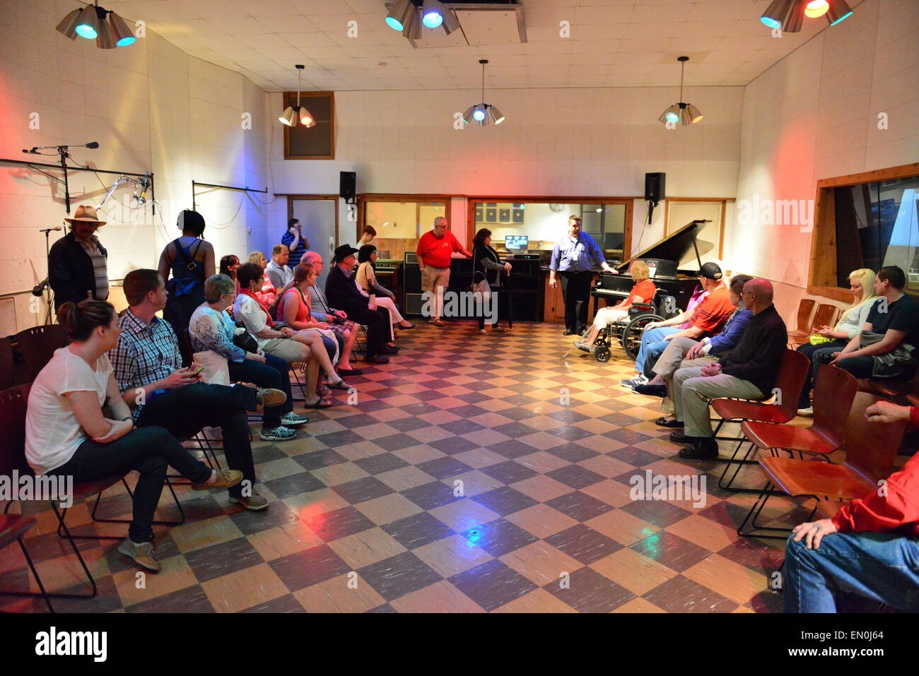 RCA Studio B en Nashville, Tennessee Foto de stock