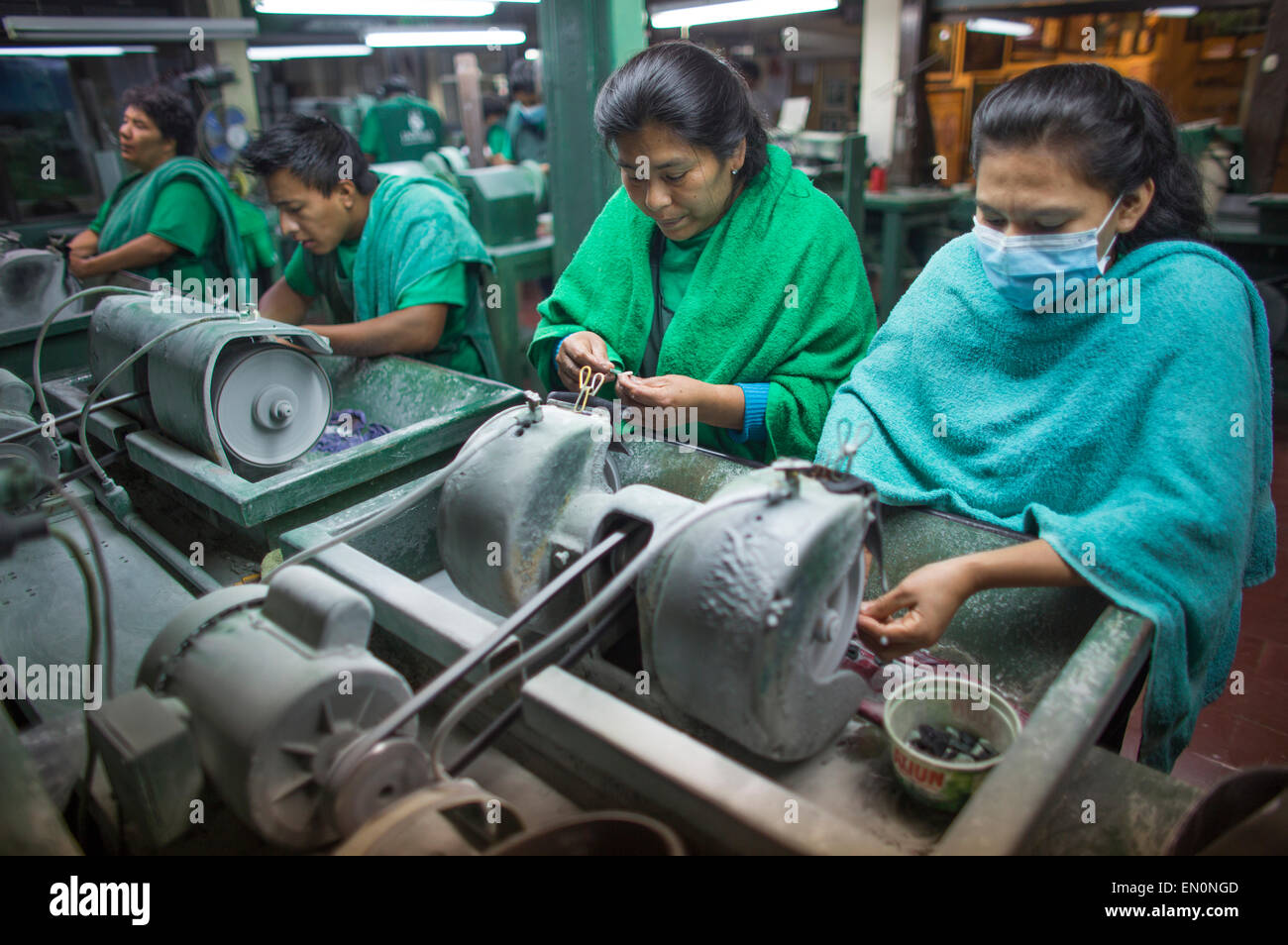 Fábrica de jade en Guatemala Fotografía de stock Alamy