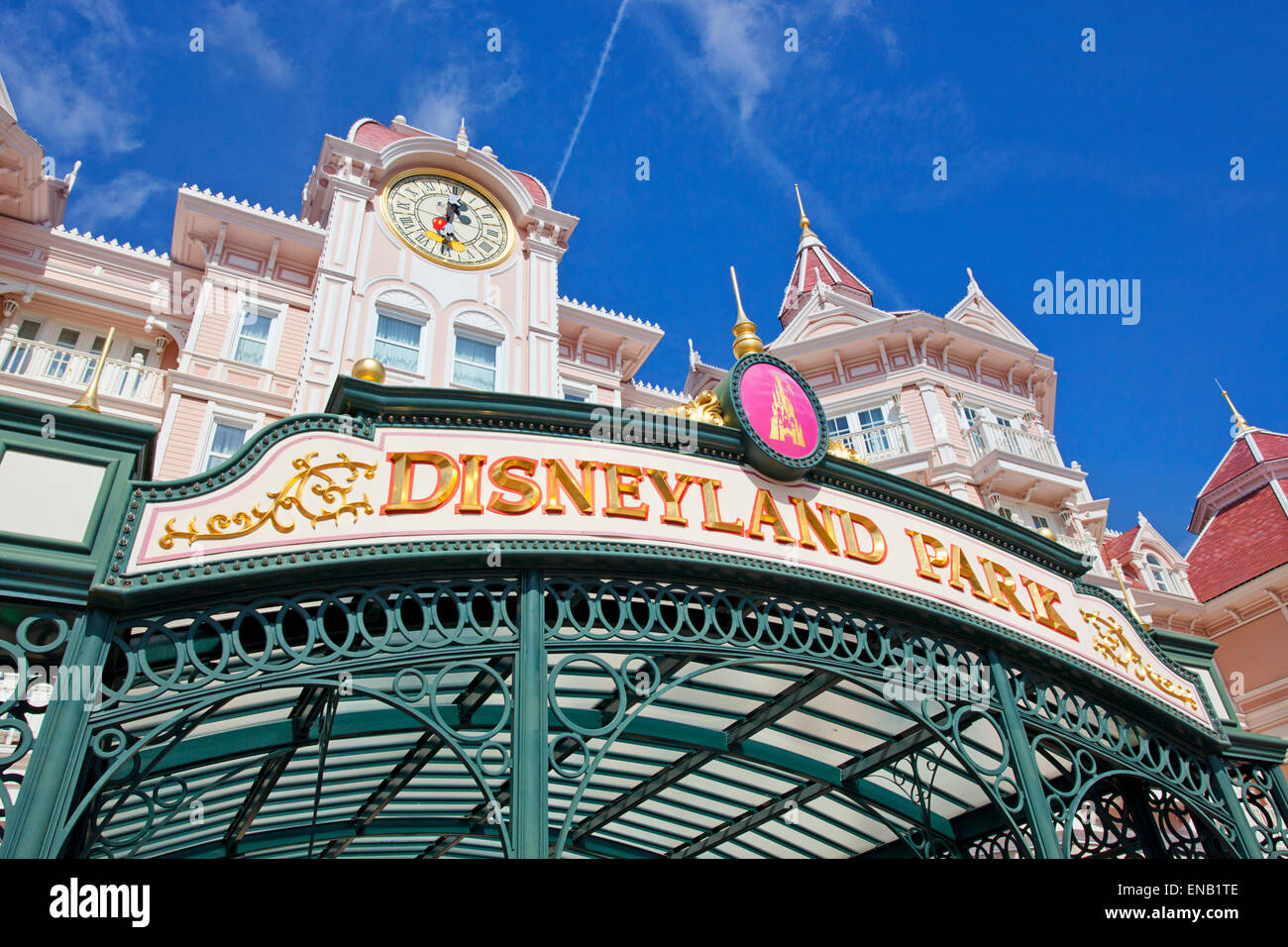 Disneyland Park, Fantasyland Disneyland Foto de stock